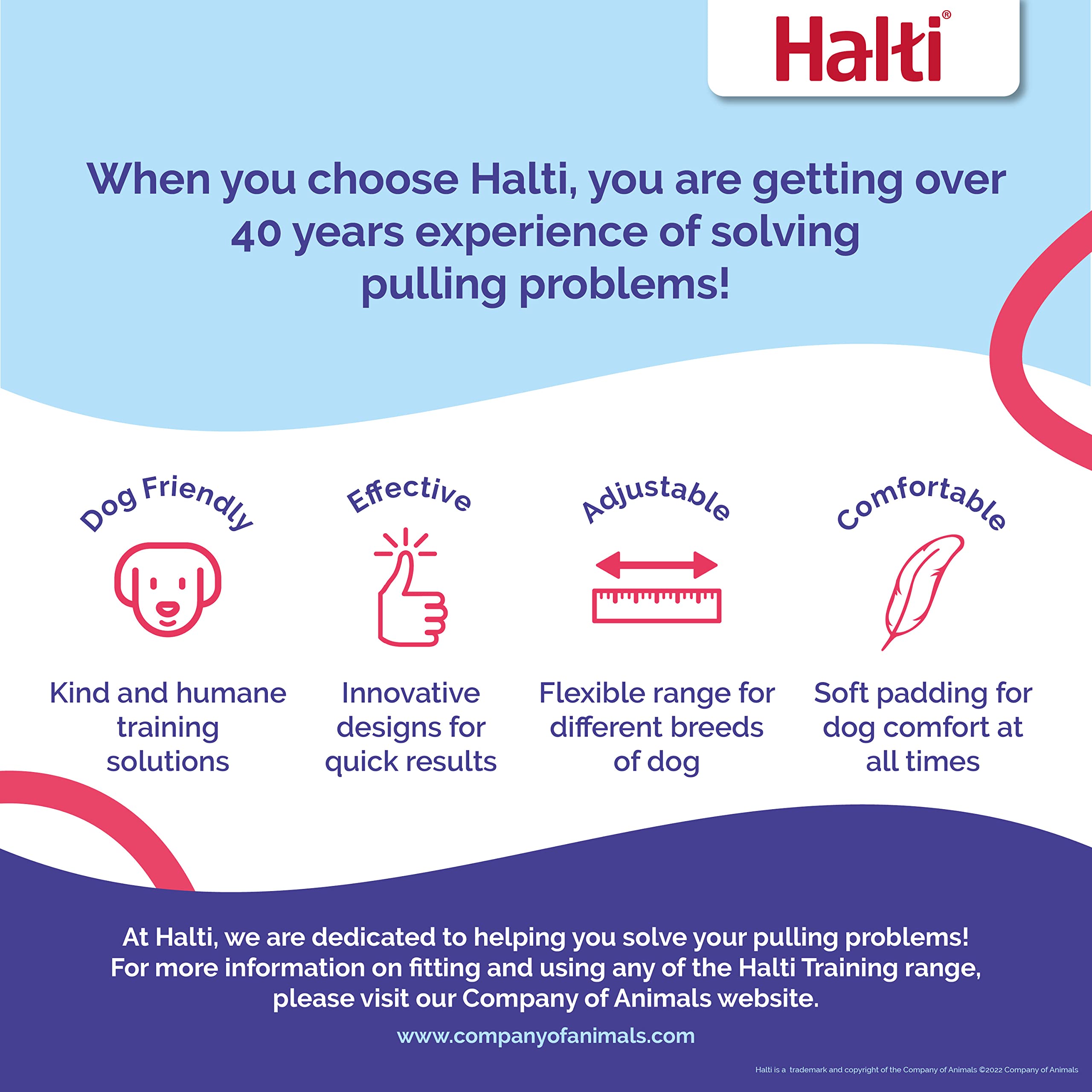 Halti Front Control Dog Harness - Stops Pulling | Medium Size | Neoprene Padding 6