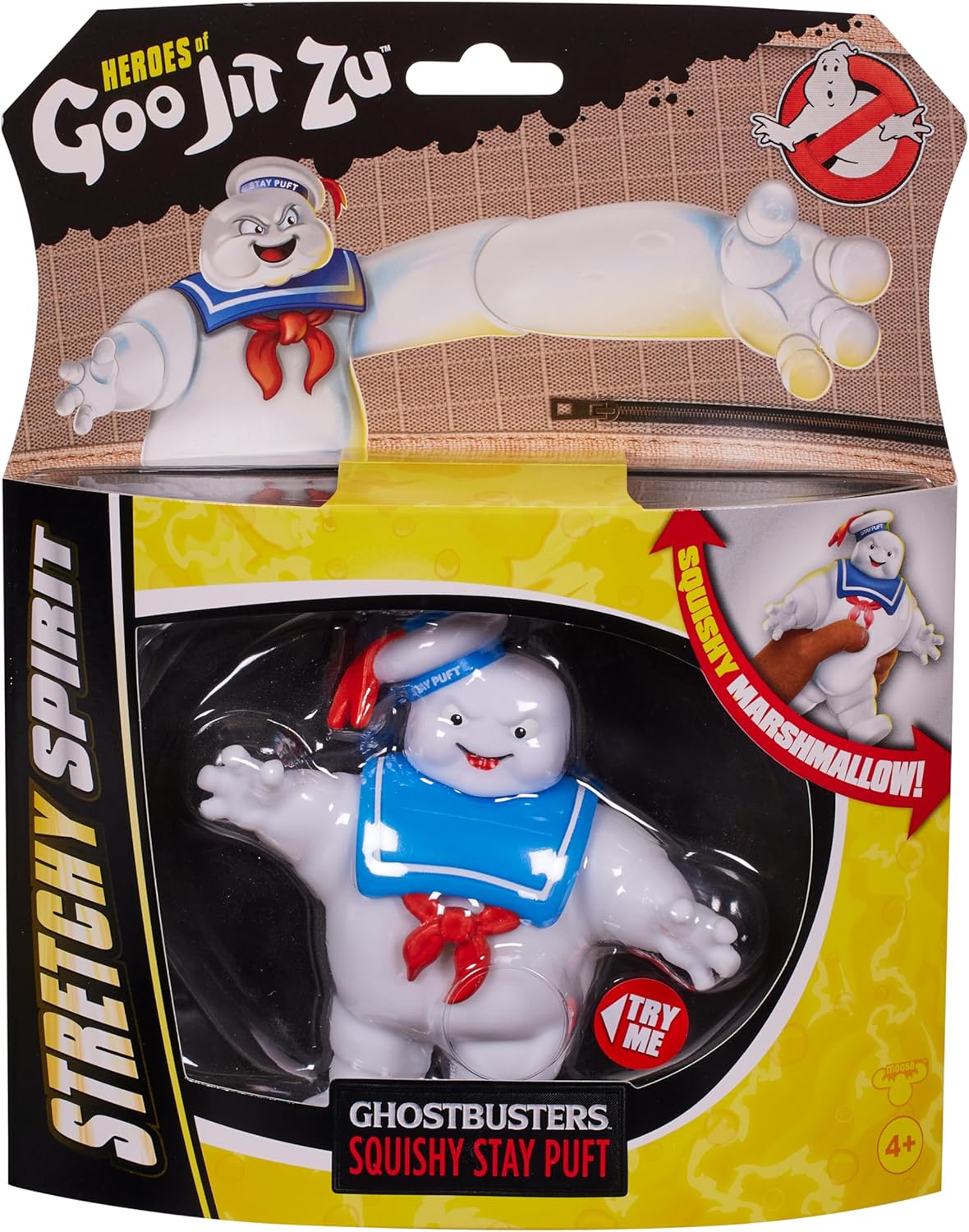Heroes of Goo Jit Zu Ghostbusters - Stay Puft Squishy Figure