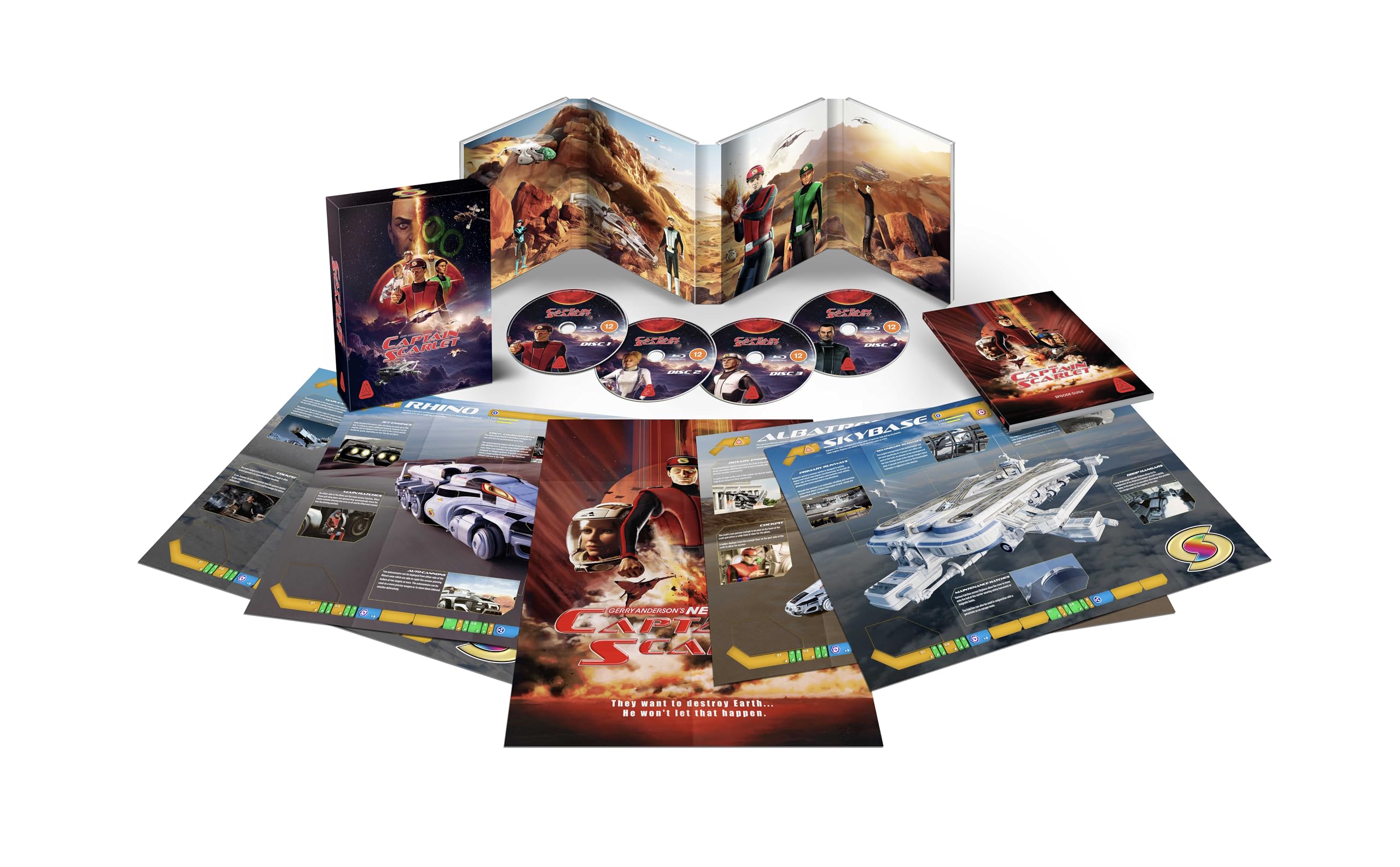 New Captain Scarlet Limited Collector’s Edition [Blu-ray] 1