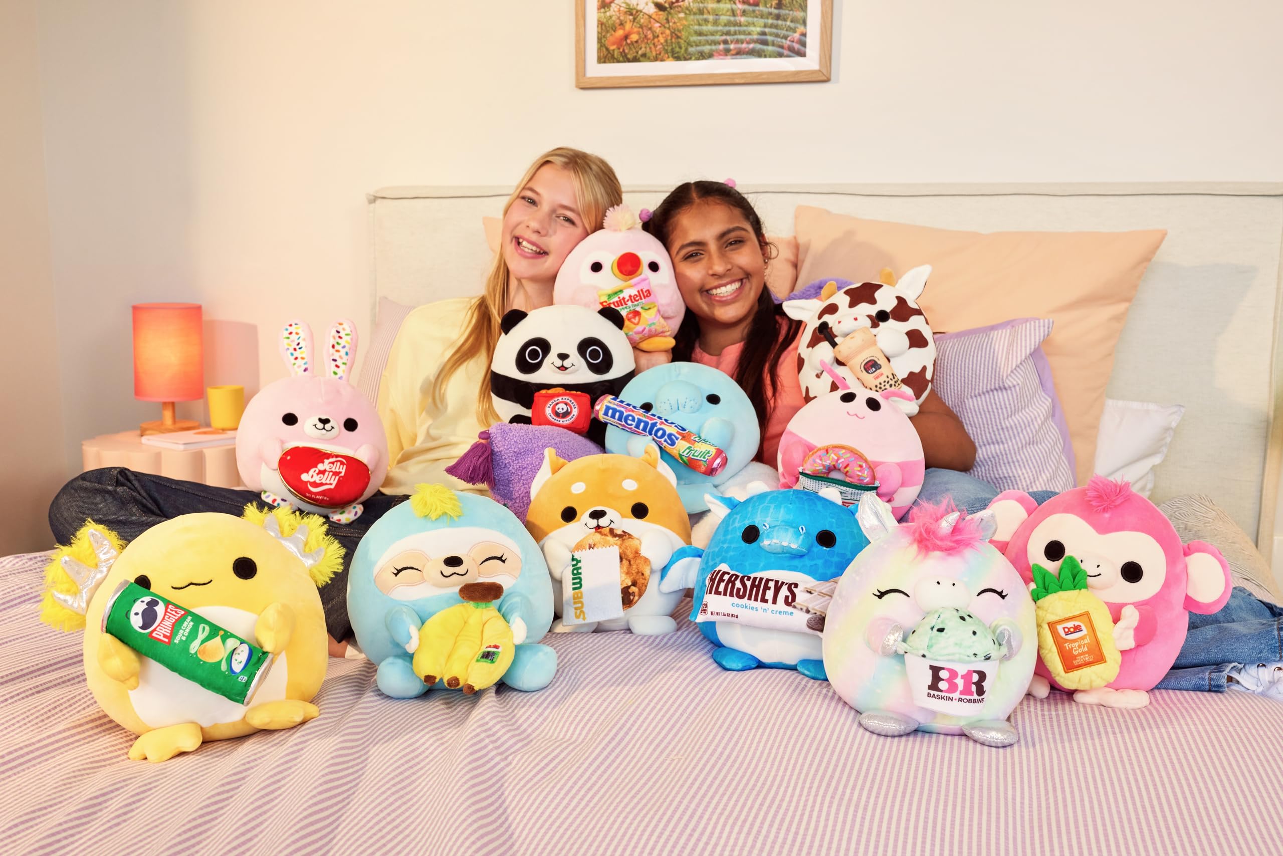 Snackles Series 2 Wave 2 - Shrimp Snack Swap Cuddly Squishy Plush, 20 cm 4