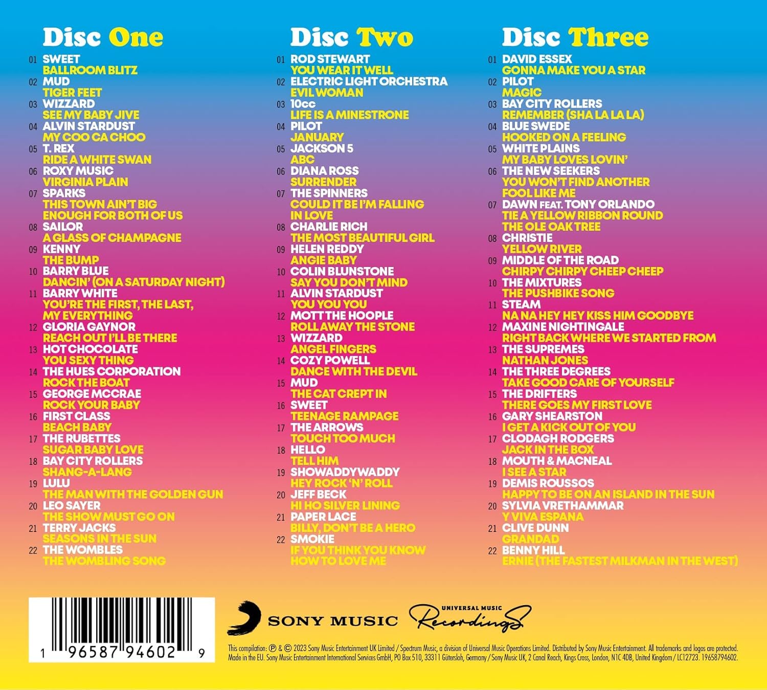 The Hits Album – The 70s Pop Album: The Star Hits Collection [Audio CD]