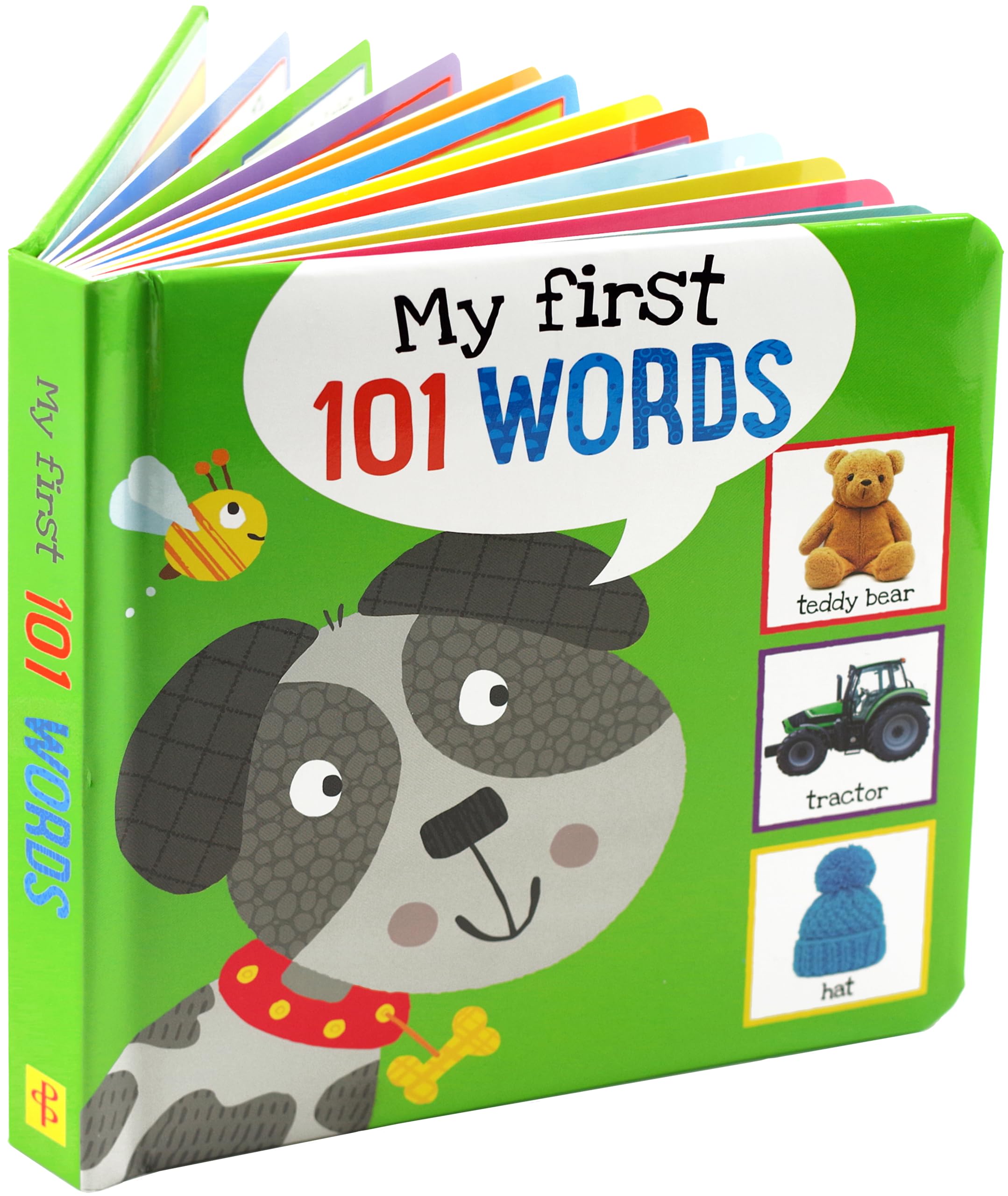 Peter Pauper Press My First 101 Words Board Book - Padded Cover, Illustrated, Ages 1-2 Years
