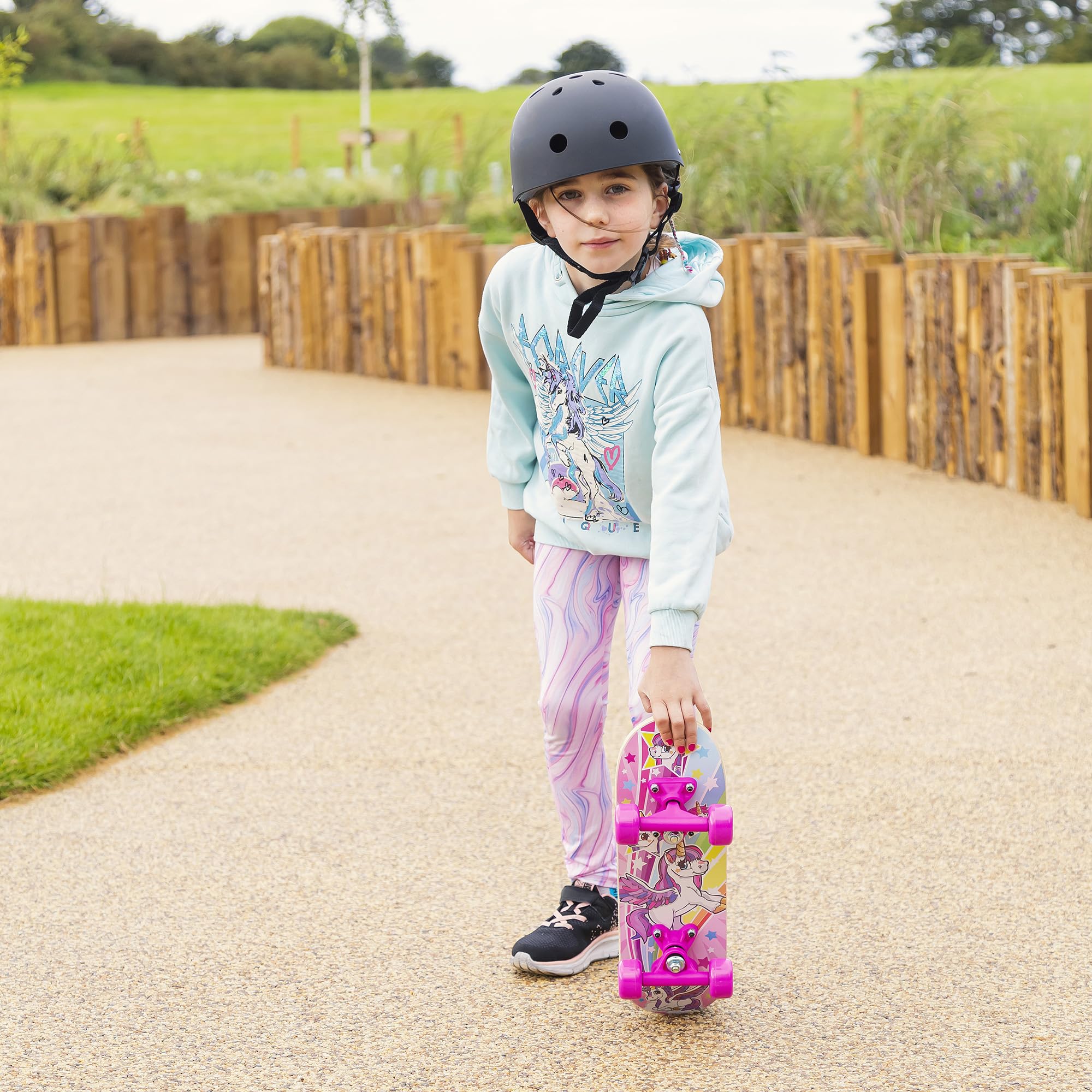 Ozbozz Unicorn Skateboard 17X5 Inch - Fun Ride for Kids Ages 3-8 6