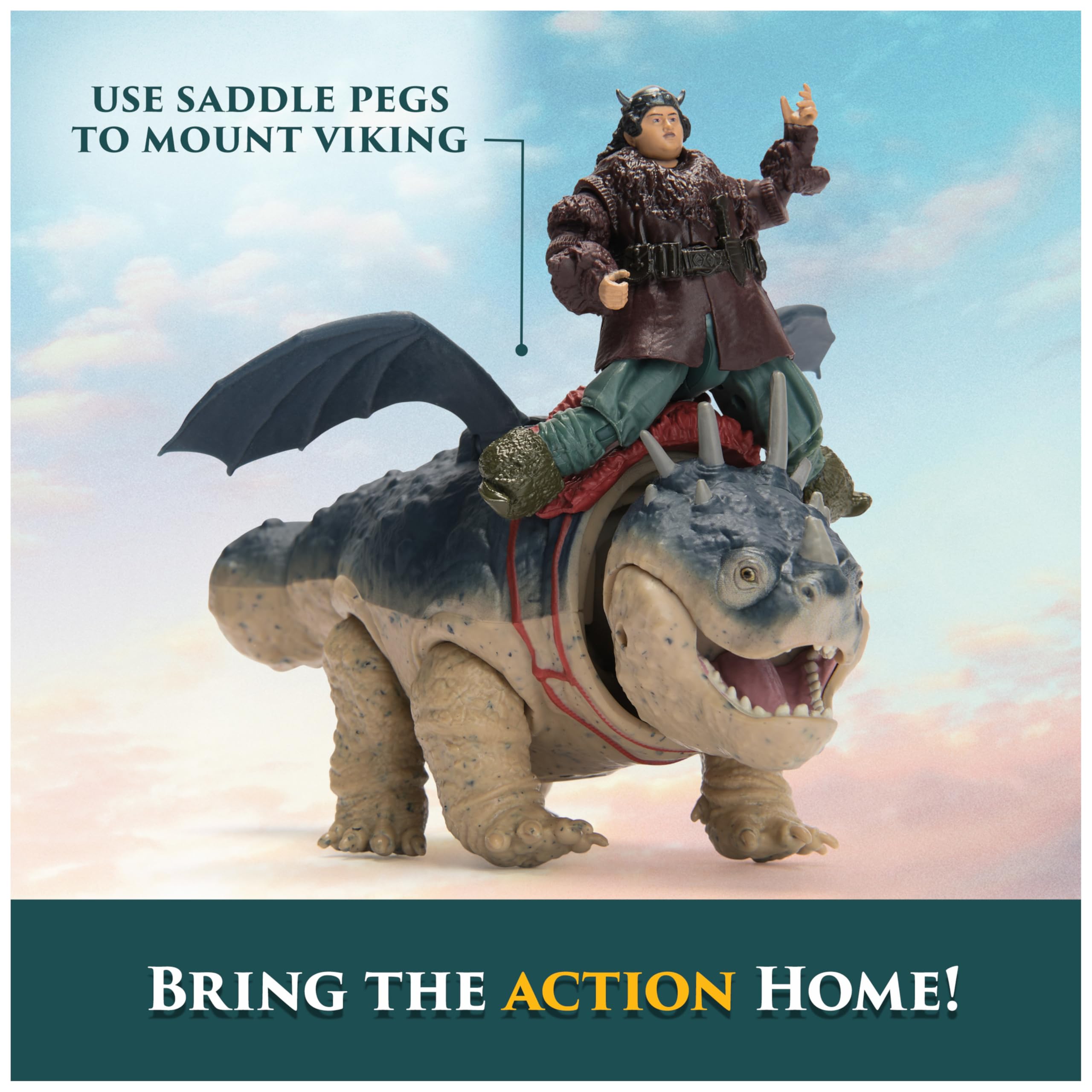 Dreamworks Dragons Gronckle & Fishlegs Action Figure Set - 4+ Years 8