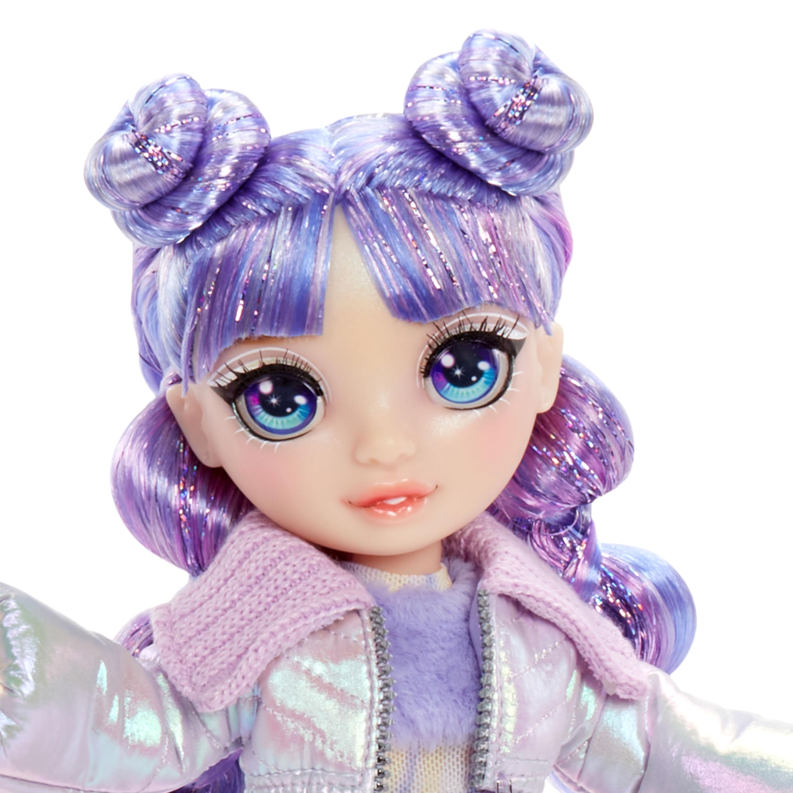 Rainbow High Winter Wonderland - Violet (Purple) 28 cm Fashion Doll with Magic Snow Outfit 13