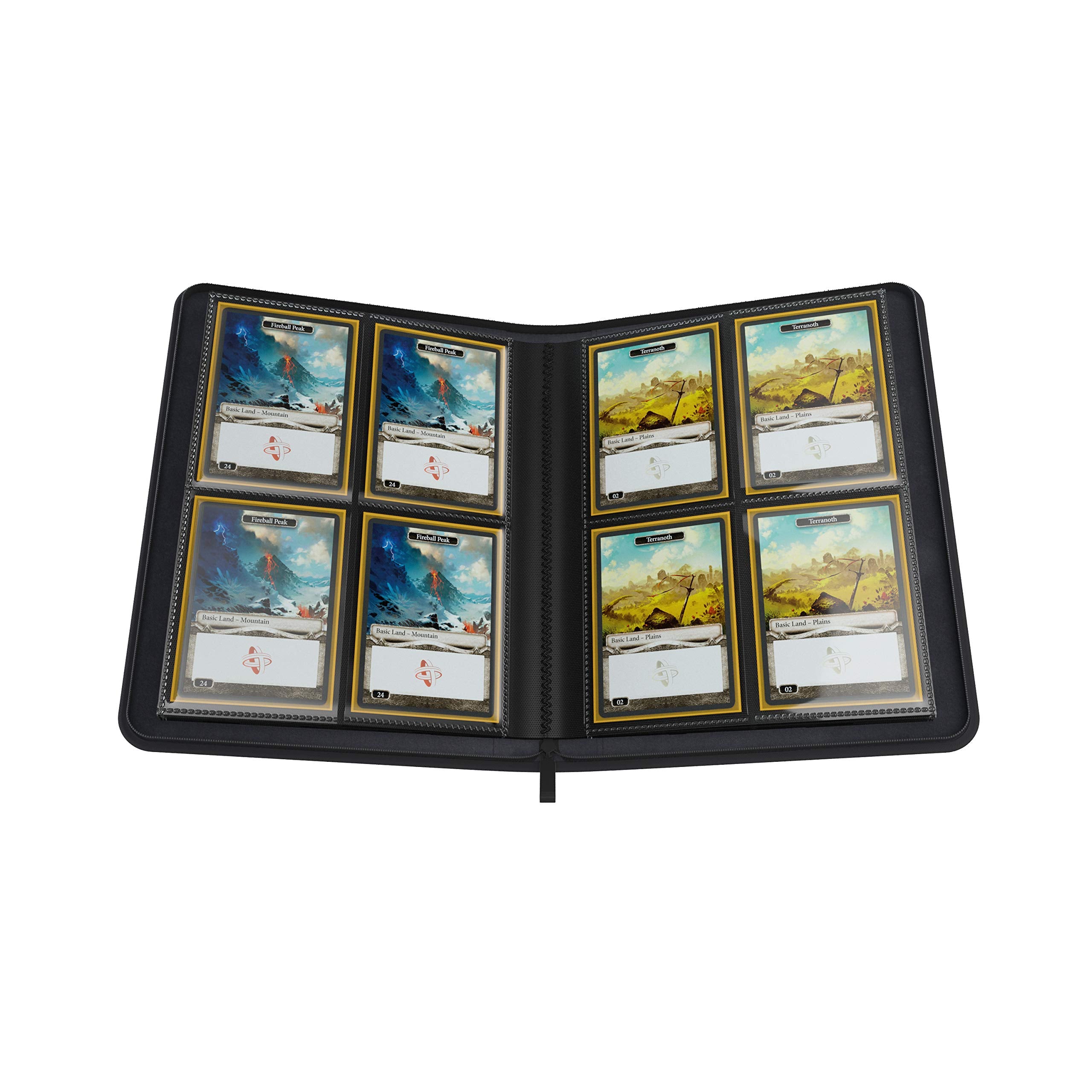 Gamegenic GGS31011ML Zip-Up Album - 8-Pocket Card Storage for Trading Cards, Ages 8+ 5