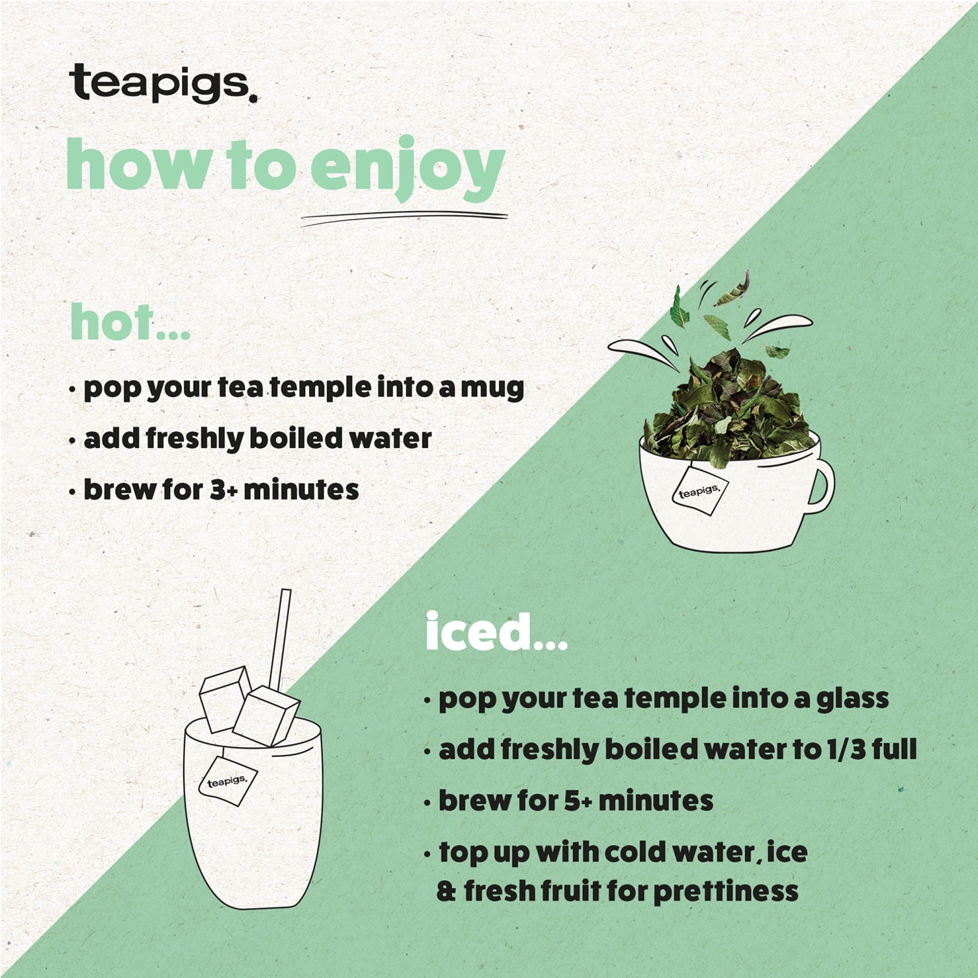 teapigs Liquorice & Peppermint Tea - Caffeine-Free Herbal Tea Bags with Natural Ingredients 7