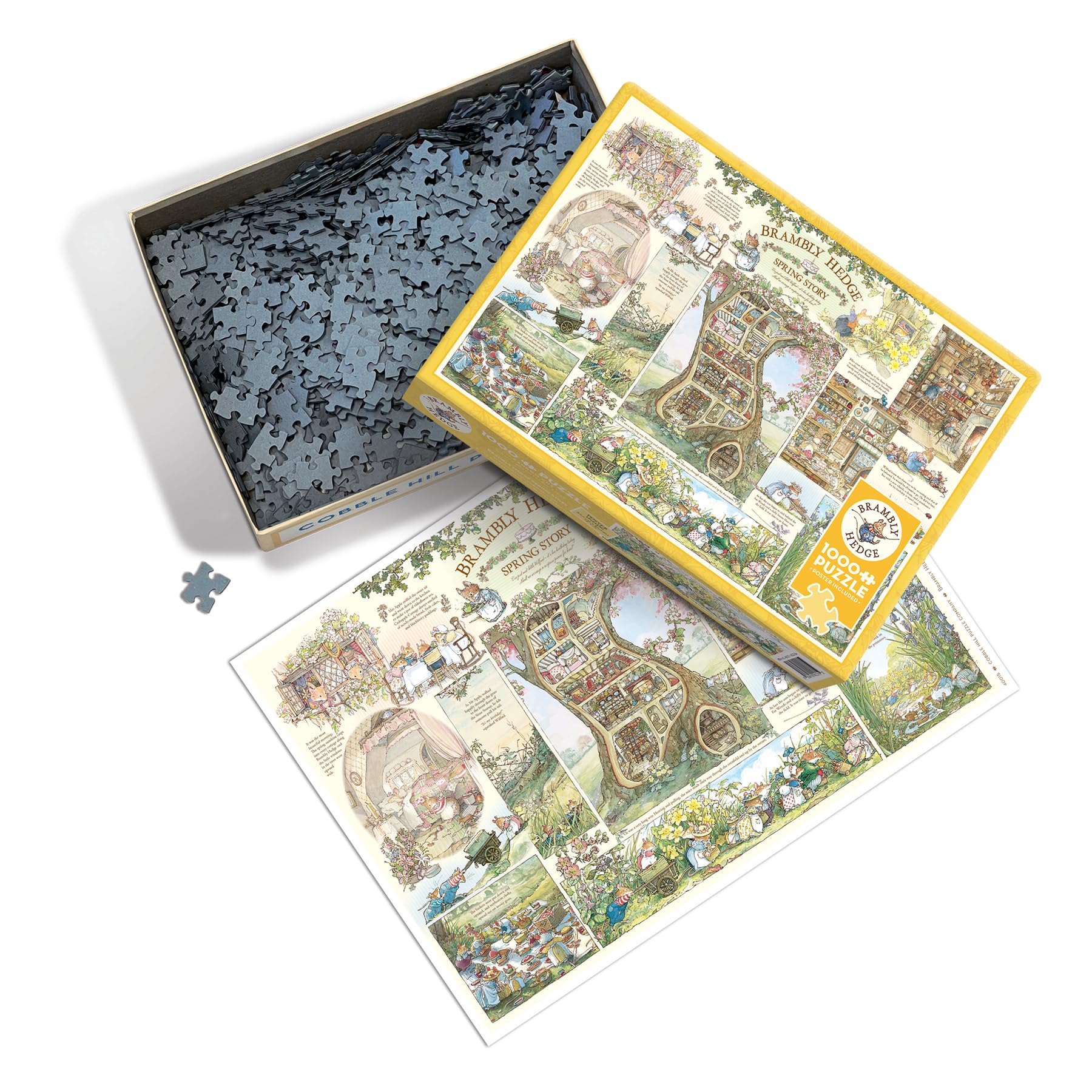 Cobble Hill 1000 Piece Jigsaw Puzzle - Brambly Hedge Spring Story