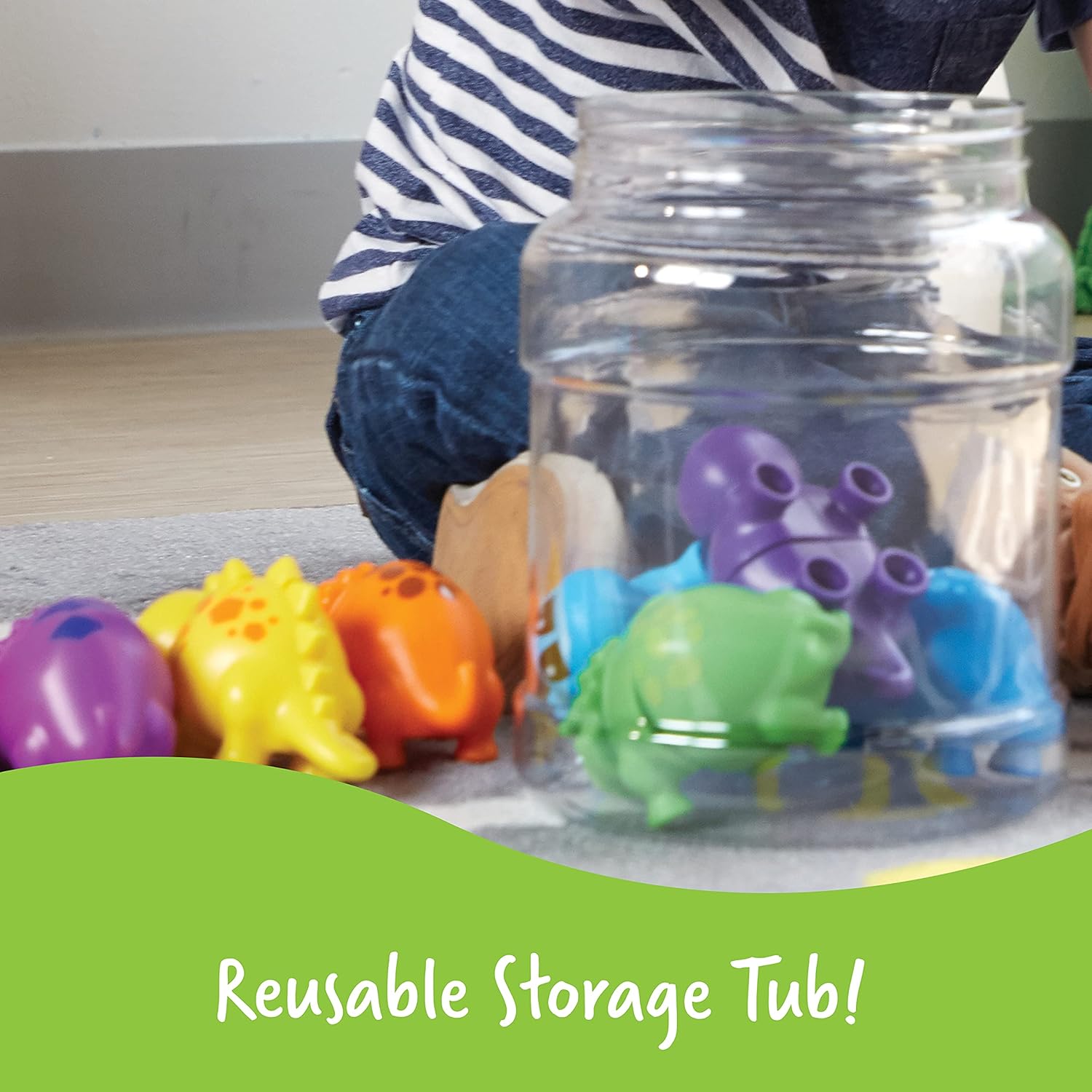 Learning Resources Snap-n-Learn Matching Dinos - Educational Toddler Puzzle for Ages 18 Months+ 6