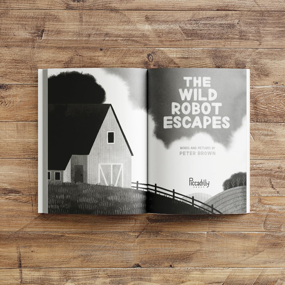 BONNIER The Wild Robot Escapes by Peter Brown | Paperback Edition