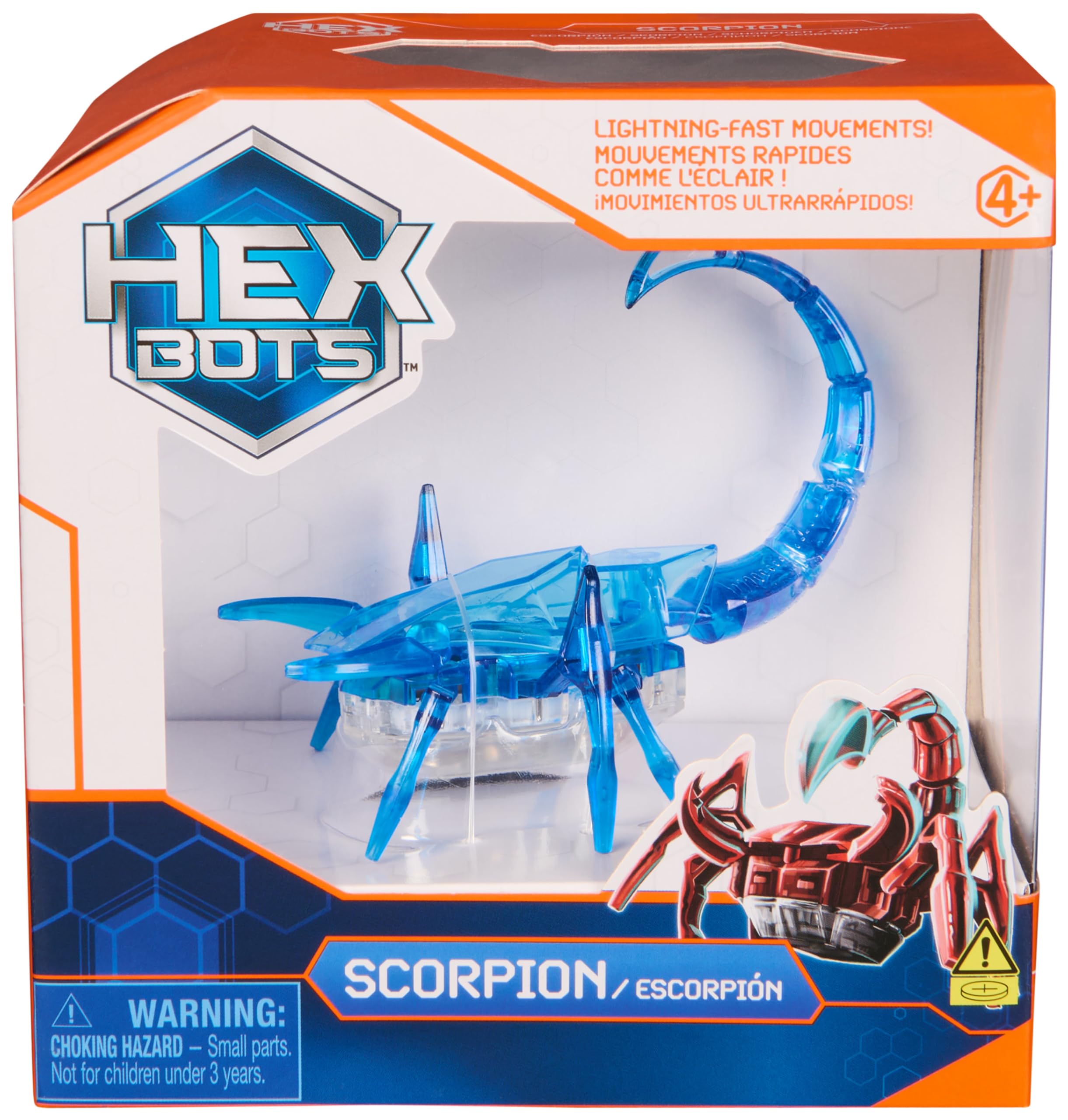 HEX BOTS Robotic Scorpion - Autonomous Mechanical Toy for Kids 8+