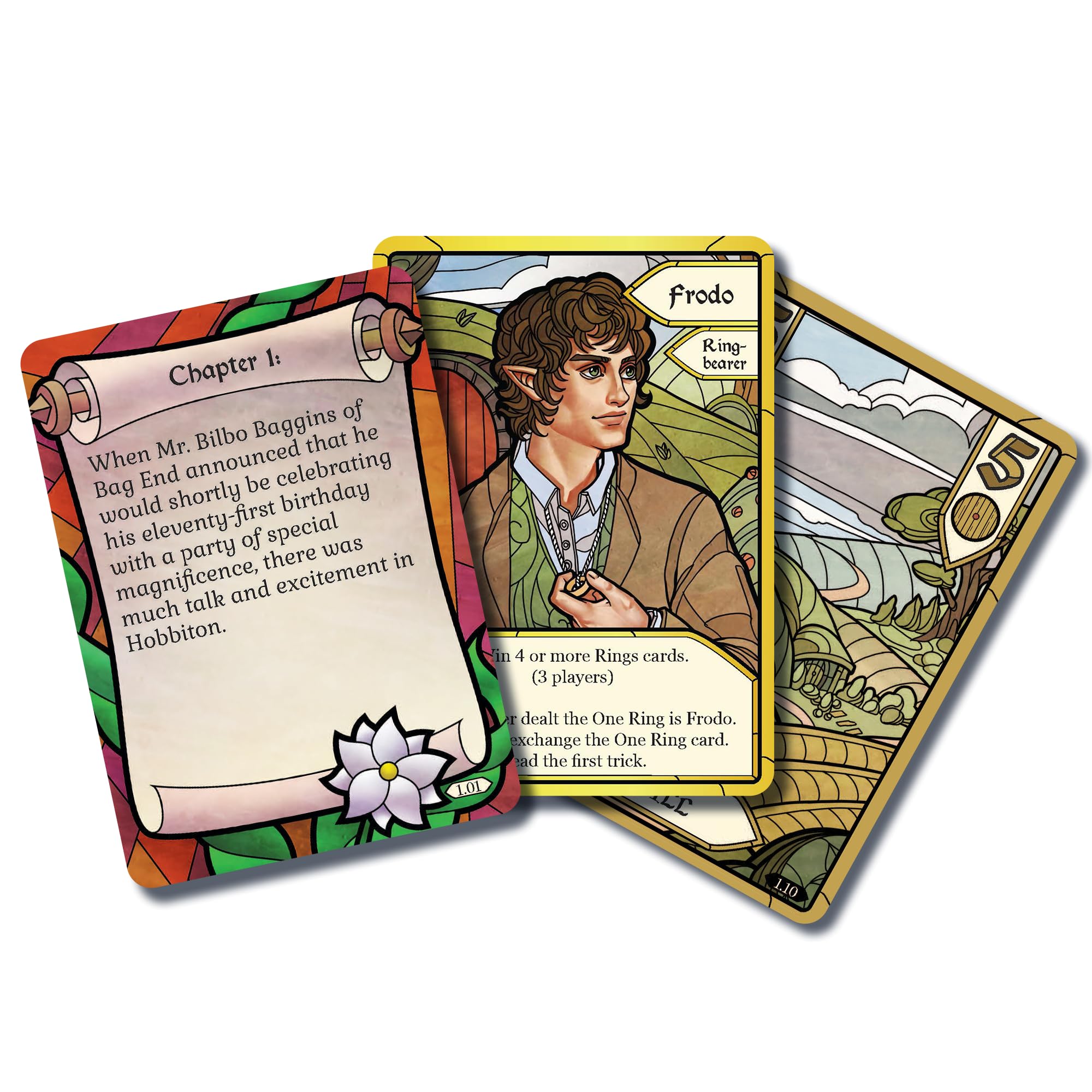 Asmodee The Fellowship of the Ring: Trick-Taking Cooperative Card Game 6