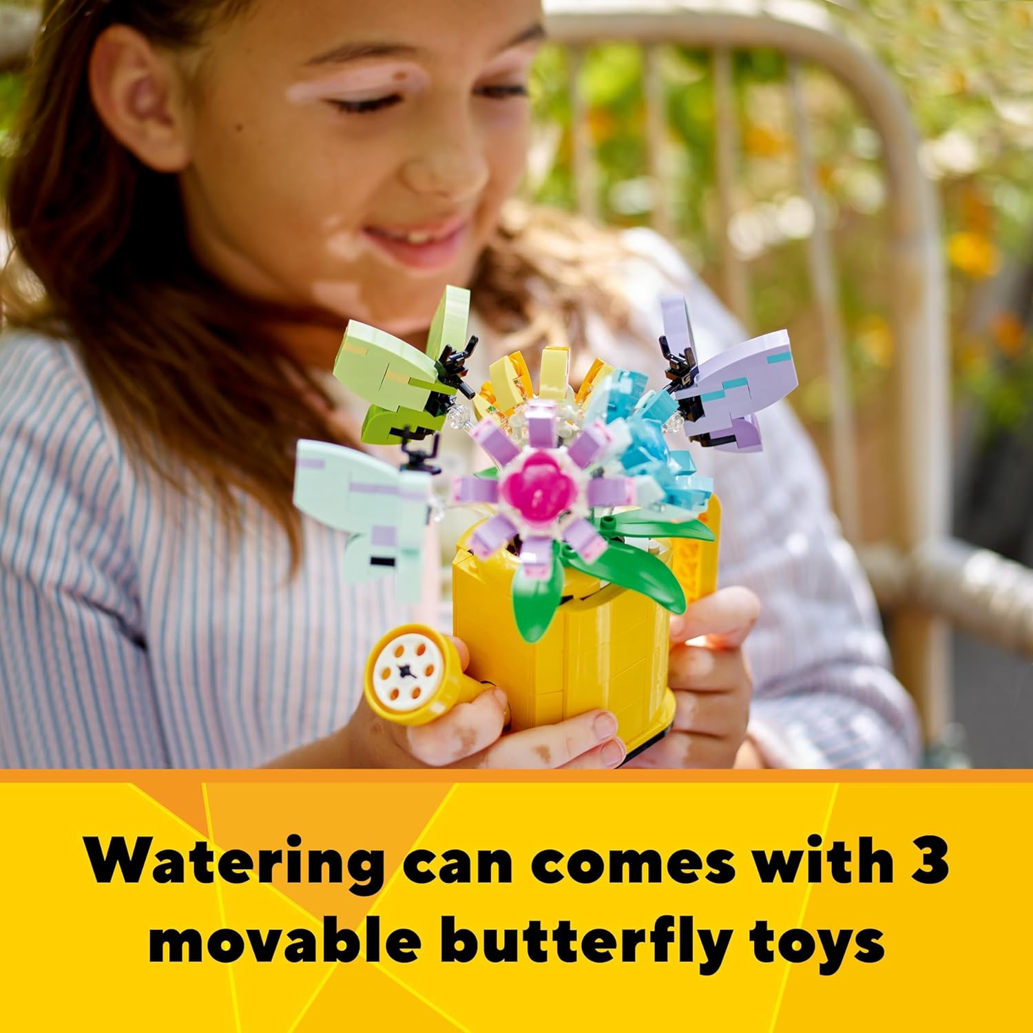LEGO Creator 3in1 Flowers in Watering Can - Building Set for Kids 8+ 5