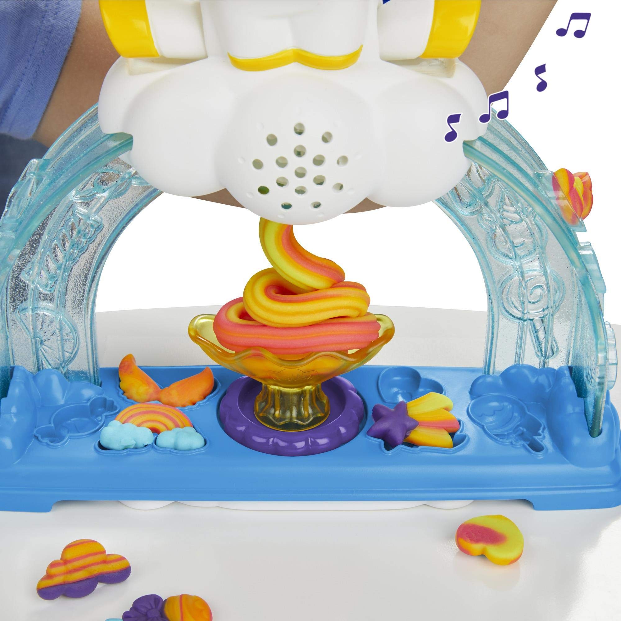 Play-Doh Tootie The Unicorn Ice Cream Set - Electronic Playset with 3 Non-Toxic Colors for Kids 3+ 7