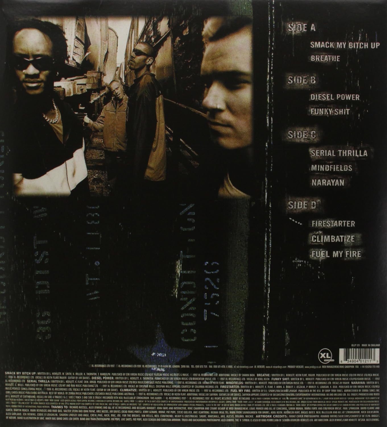 The Prodigy - The Fat of the Land Audio CD