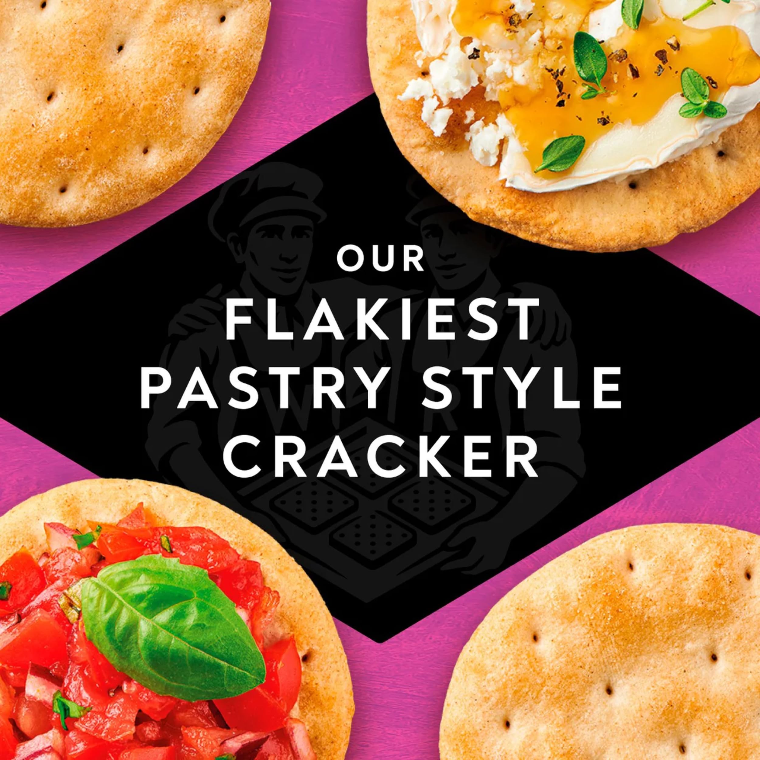 Jacob's Butter Puffs Crackers – Leichter und flockiger Keks, 200 g (1er-Packung) 6