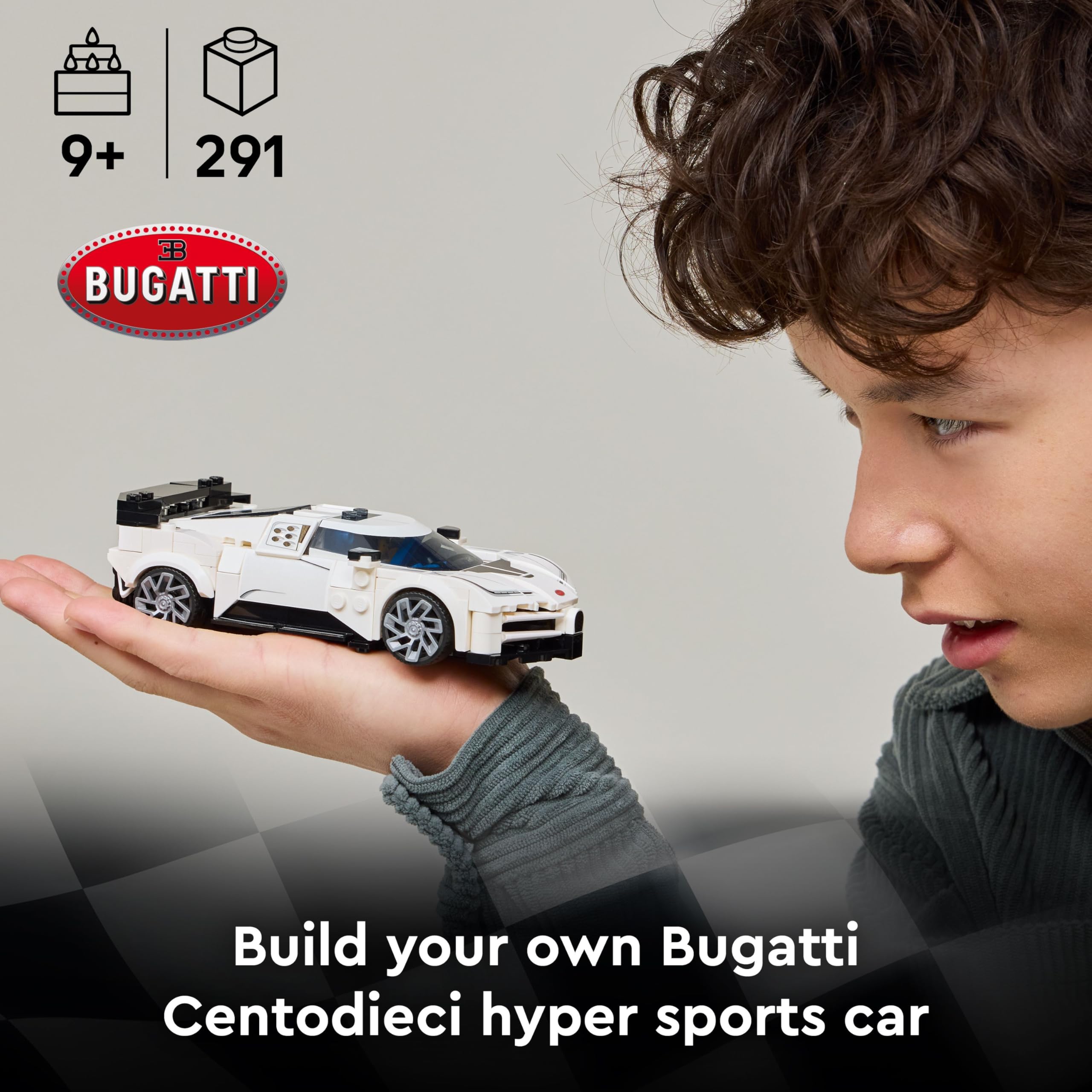 LEGO Speed Champions Bugatti Centodieci Hyper Sports Car Building Set 77240 for Ages 9+ 2