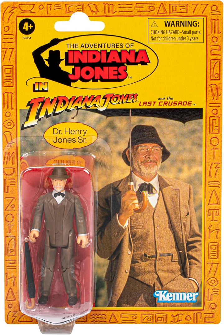 Hasbro Indiana Jones Retro Collection - Dr. Henry Jones Action Figure (F6084)