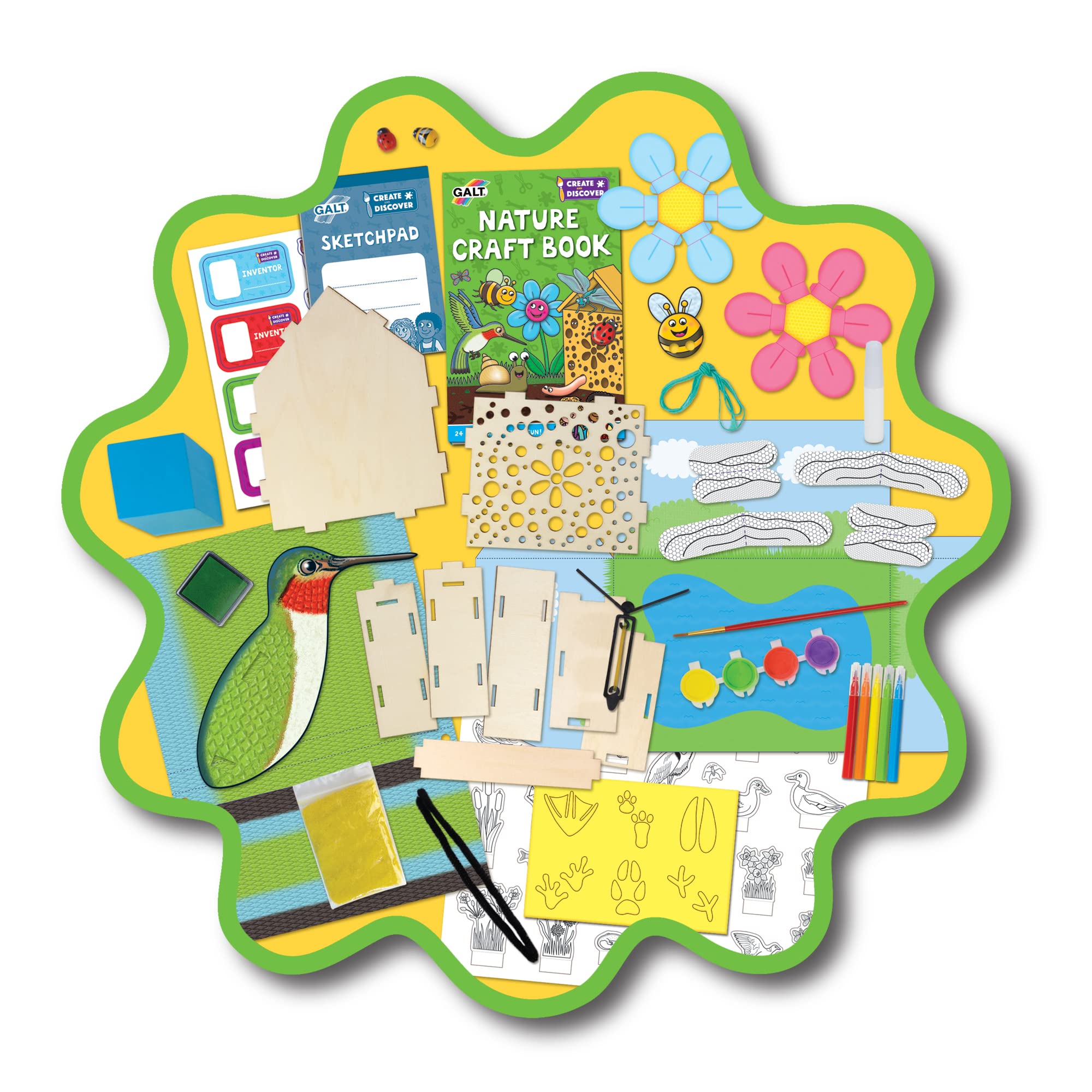 Galt Nature Craft Kit - 6 Nature Activities for Kids, Ages 5+ 4