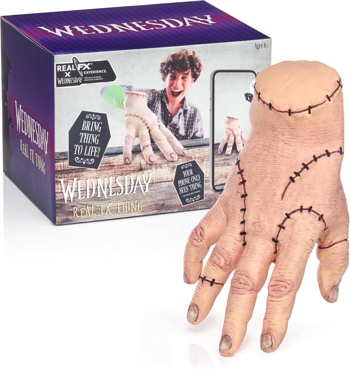 Real FX Thing by WOW! STUFF - Official Wednesday Series Movie-Scale Replica with Special Effects App