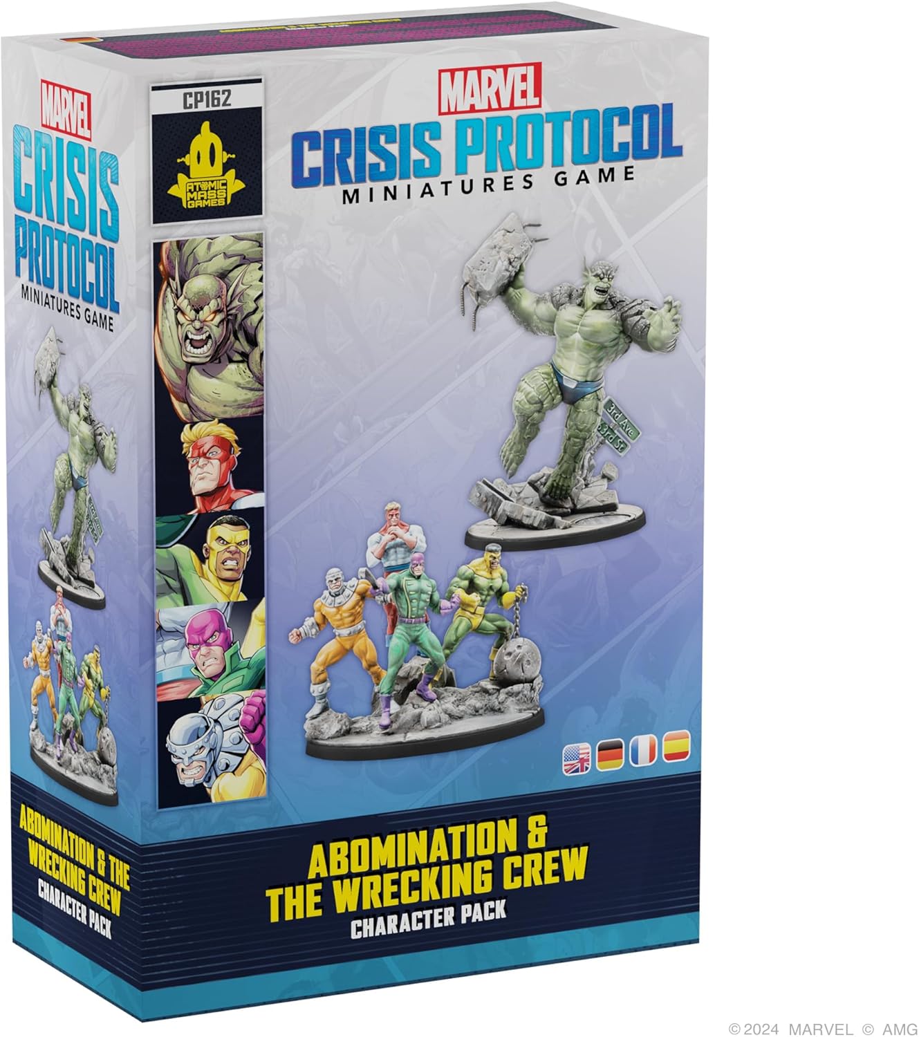 Atomic Mass Games Marvel Crisis Protocol: Abomination & Wrecking Crew Miniatures Expansion