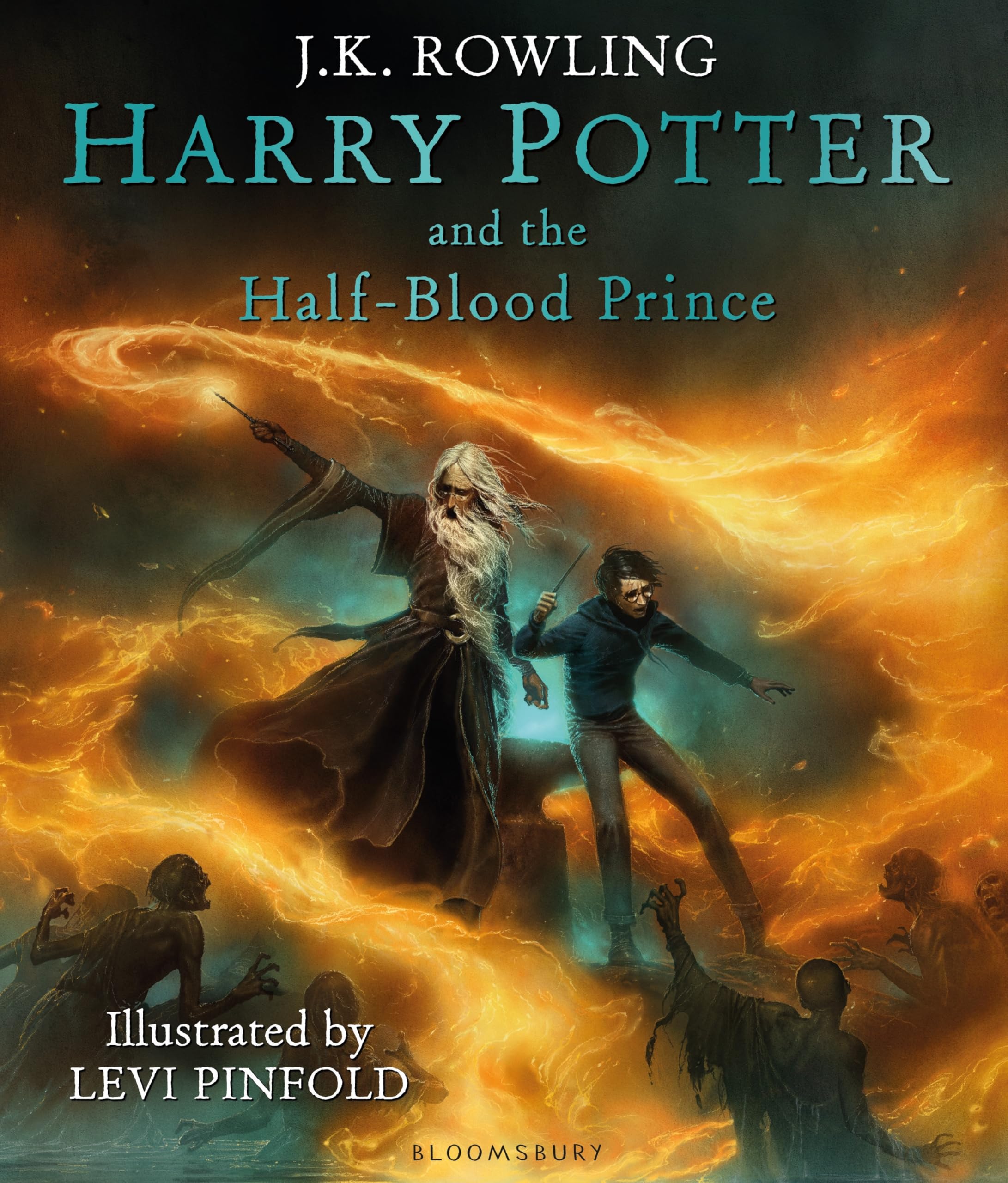 Bloomsbury Harry Potter and the Half-Blood Prince Illustrated Edition Hardcover by J.K. Rowling 1