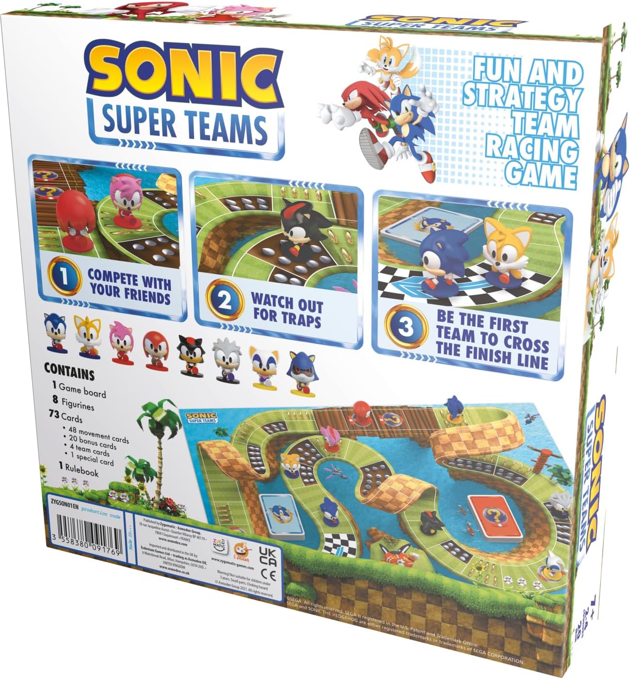 Zygomatic Sonic Super Teams Card Game 5