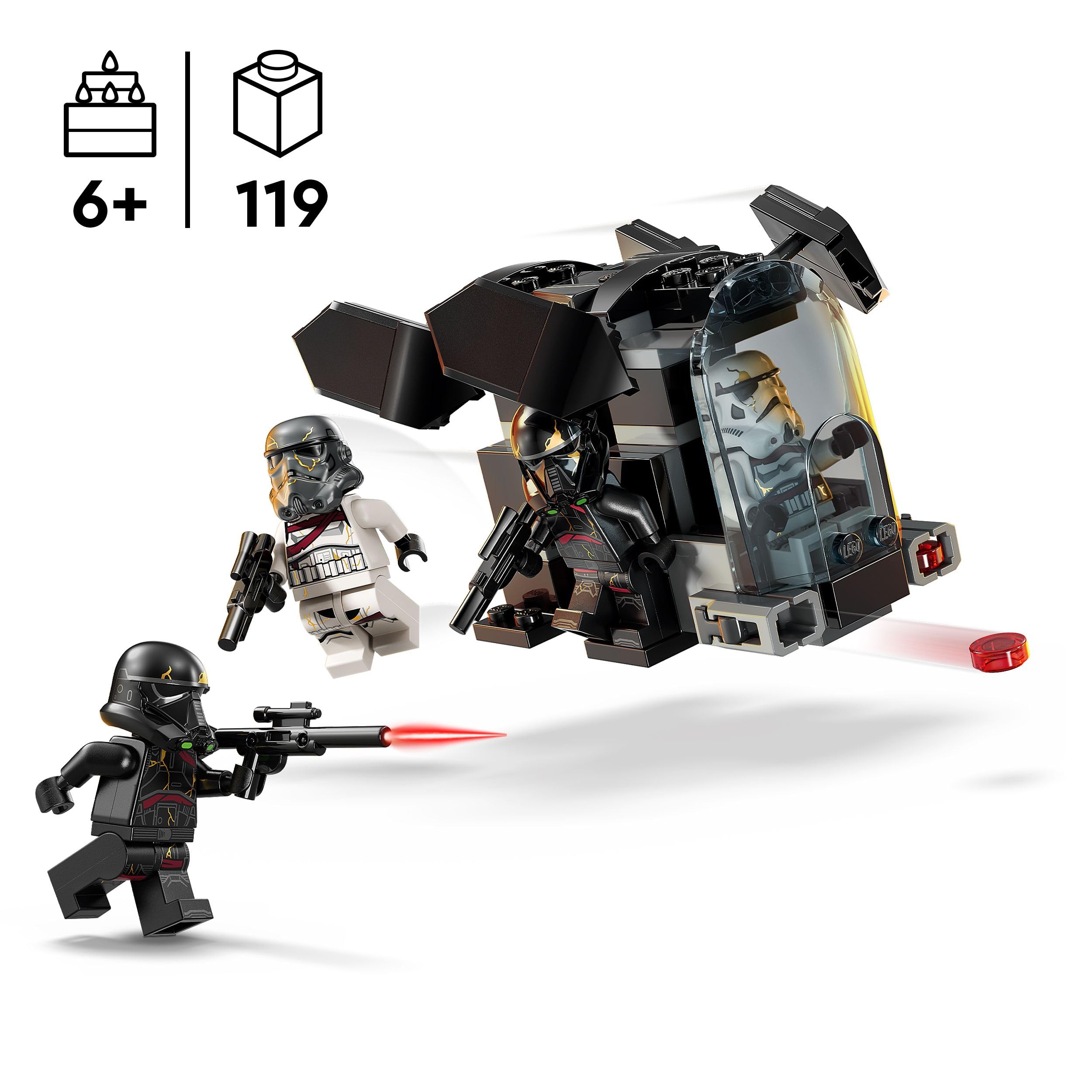 LEGO Star Wars: Ahsoka Death Trooper & Night Trooper Battle Pack - Building Set for Kids 6+ 5