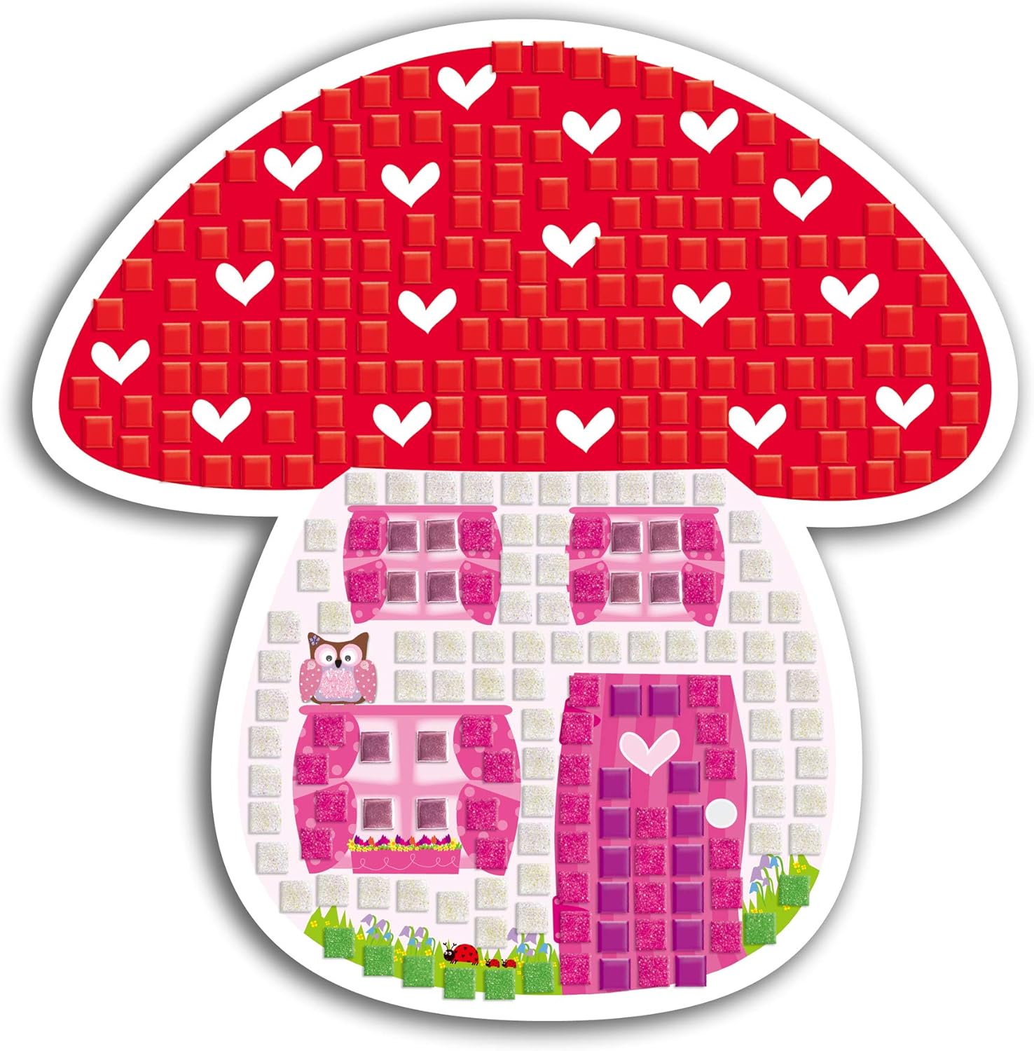 Galt Fairy Sparkle Mosaics Kids Craft Kit - Multi 6