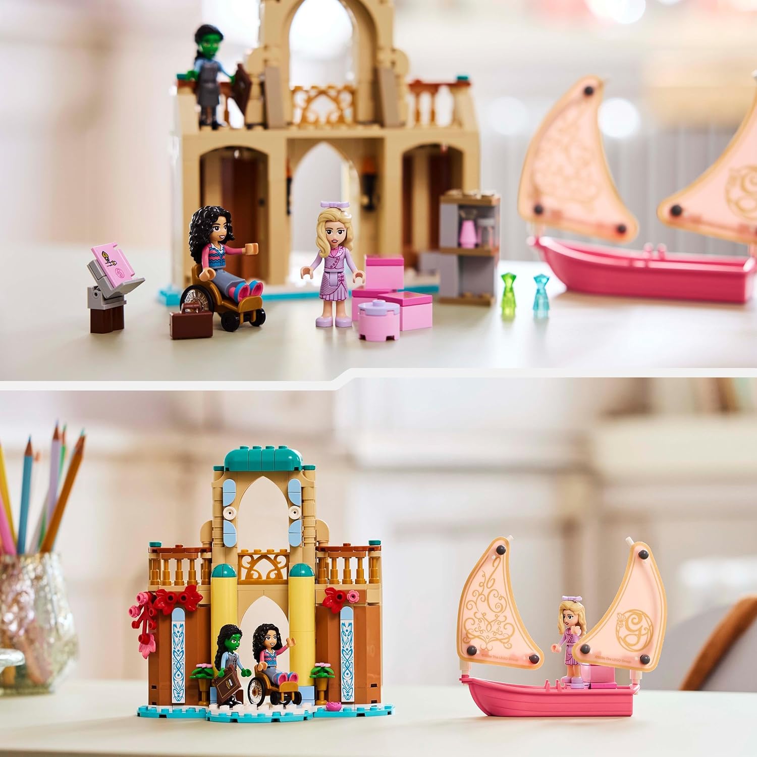 LEGO Wicked Glinda, Elphaba & Nessarose at Shiz University Building Set (75681) - 304-Piece Playset for Ages 7+ 7