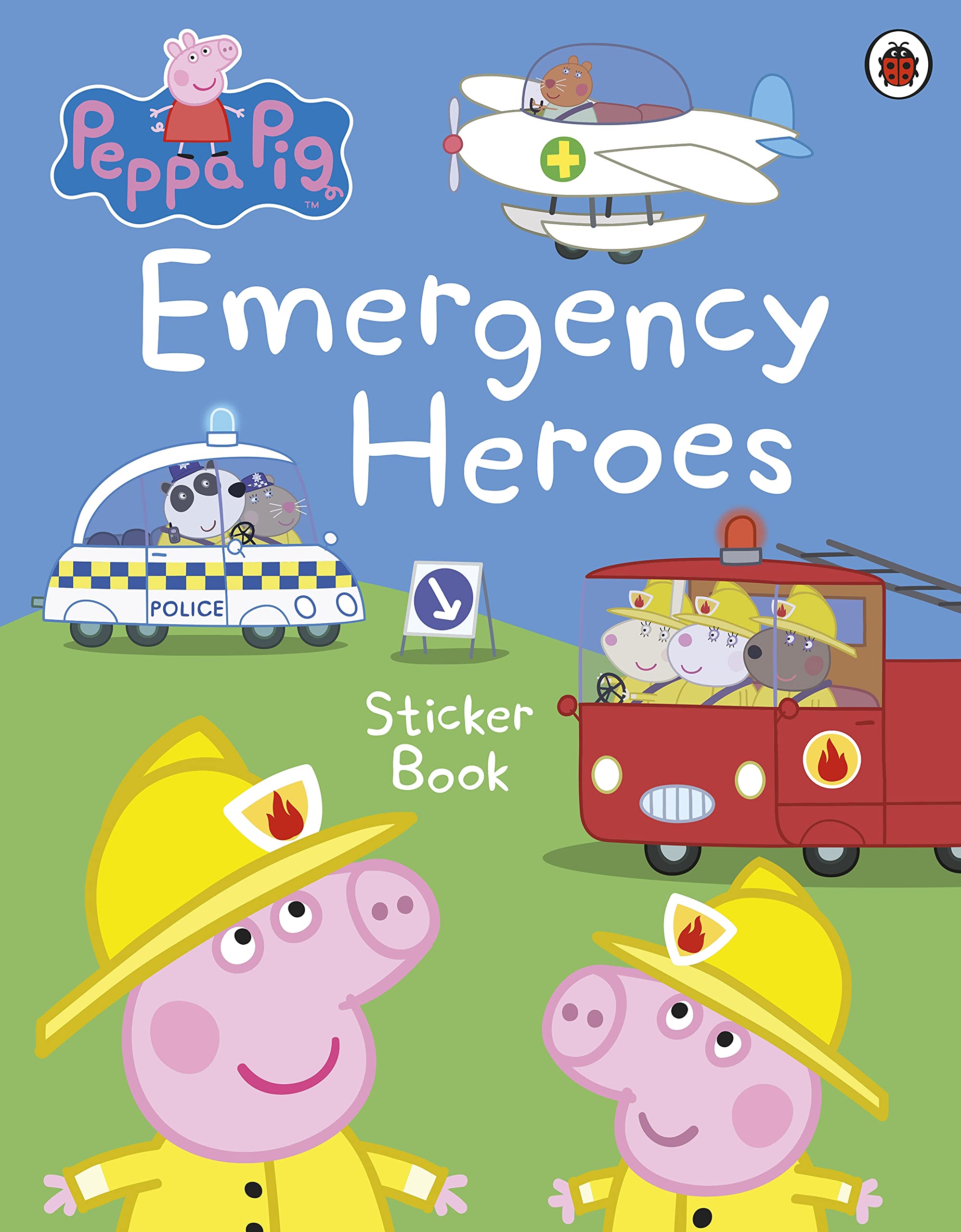 Ladybird Peppa Pig: Emergency Heroes Sticker Book - Ages 3-6 | 24 Pages