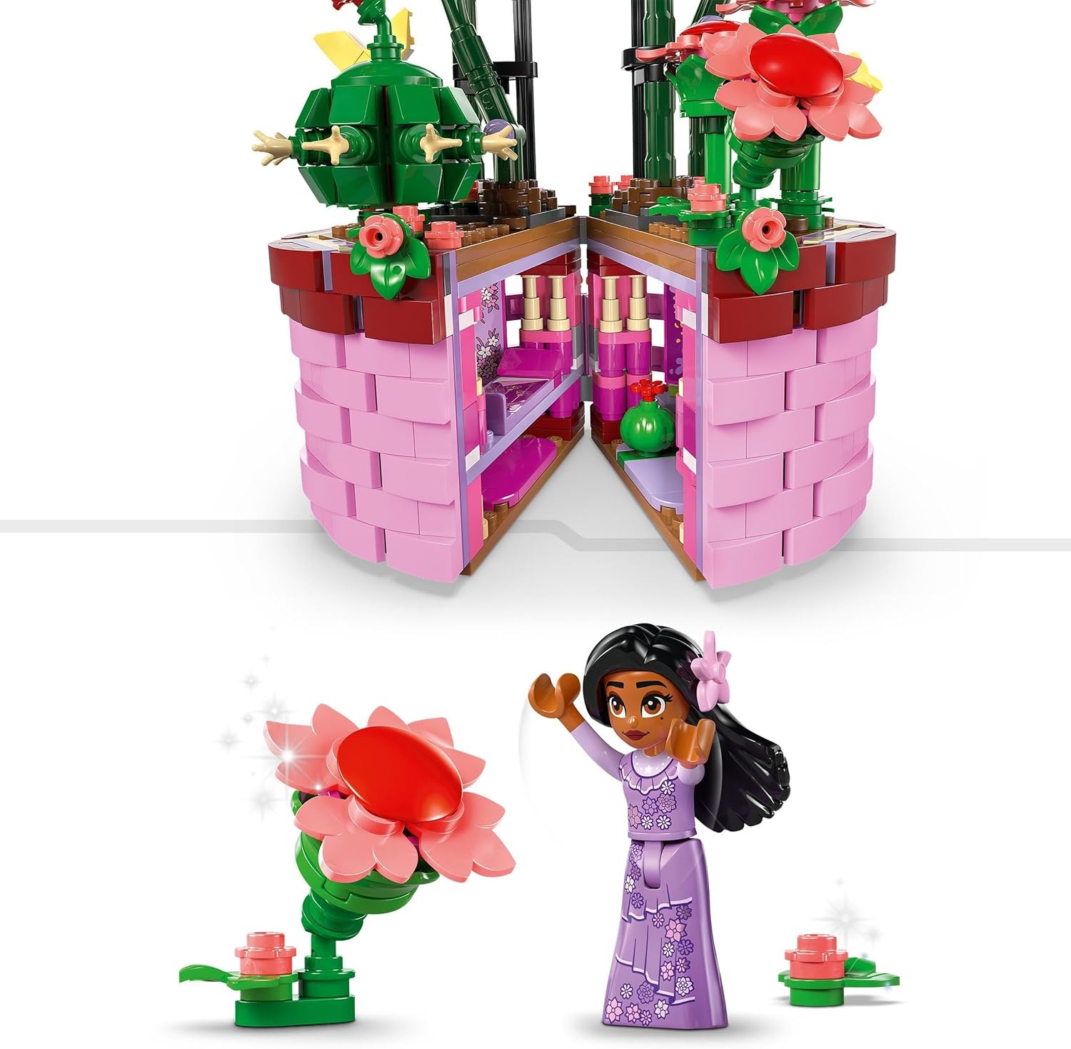 LEGO Disney Encanto Isabela’s Flowerpot - Buildable Orchid Playset for Ages 9 and Up 6