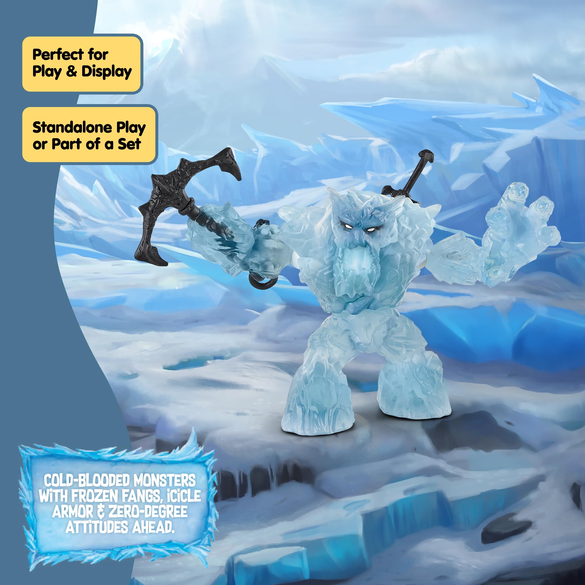 Schleich Ice Giant - 2-Piece Battle-Ready Fantasy Playset for Kids 7-14 10