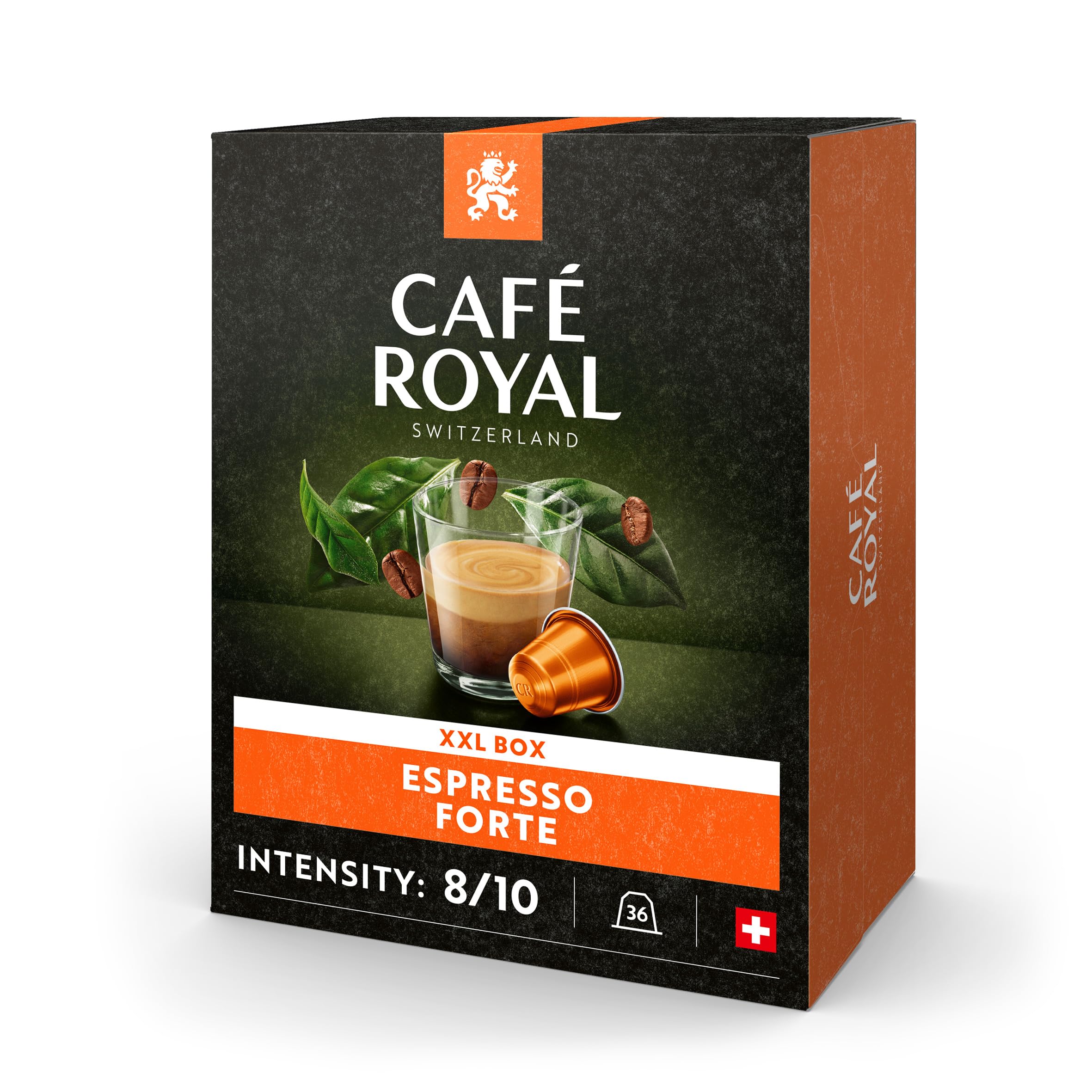 Café Royal - Espresso Forte 36 Capsules for Nespresso Machines - 8/10 Intensity - 100% Arabica UTZ-Certified 7