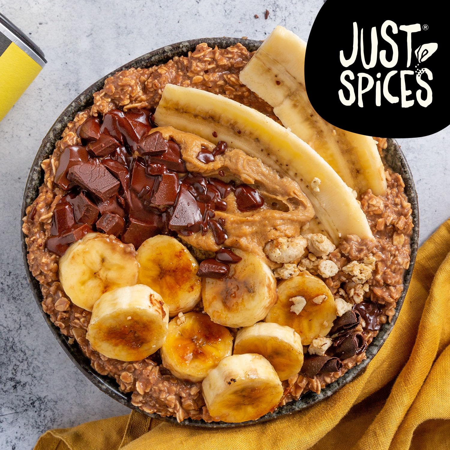 Just Spices Oatmeal Spice, 56g – Nutty, Warmly Spiced Porridge Mix with Almonds, Coconut & Cinnamon 6
