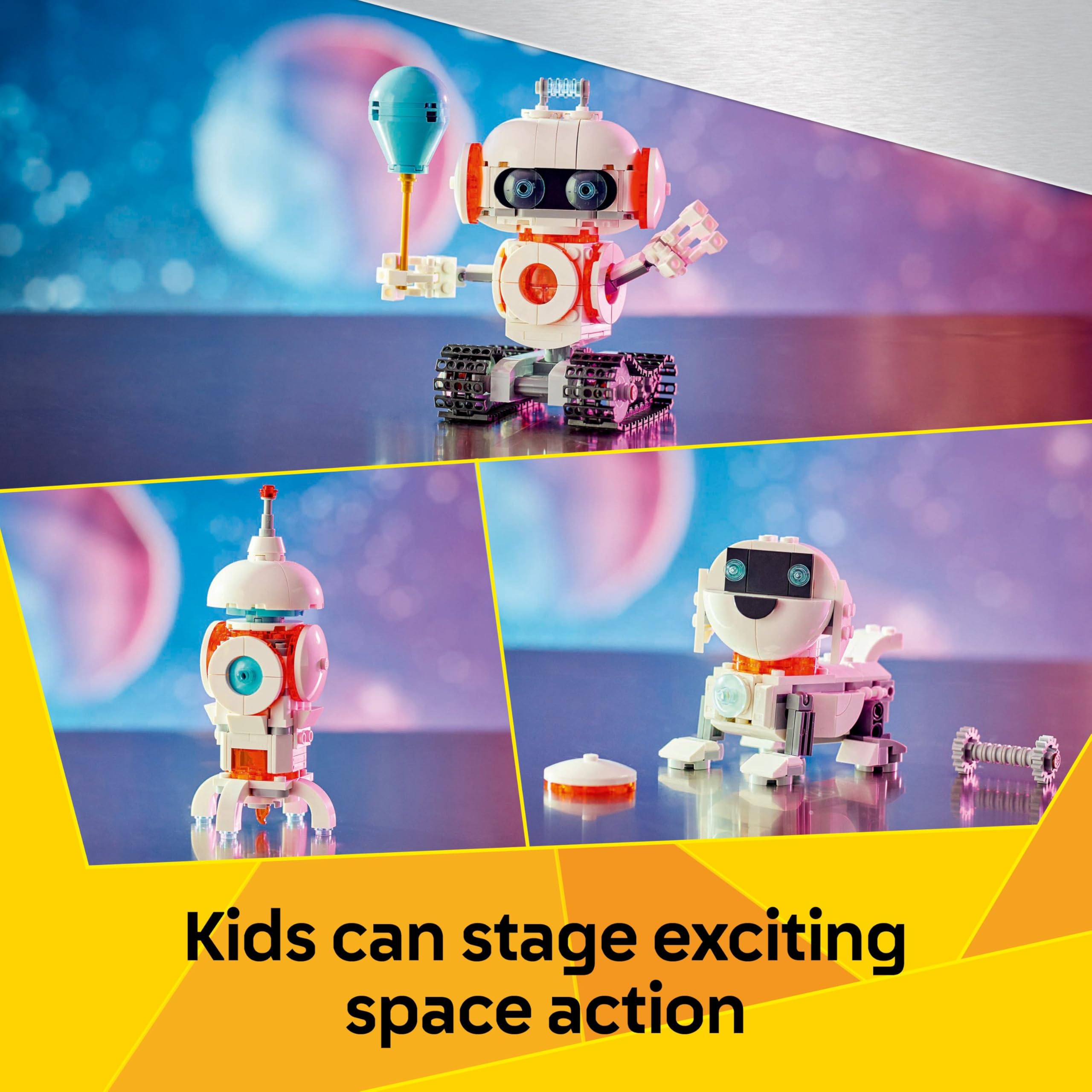 LEGO Creator 3in1 Space Robot Toy - Builds Robot, Dog or Rocket - 281 Pieces 4