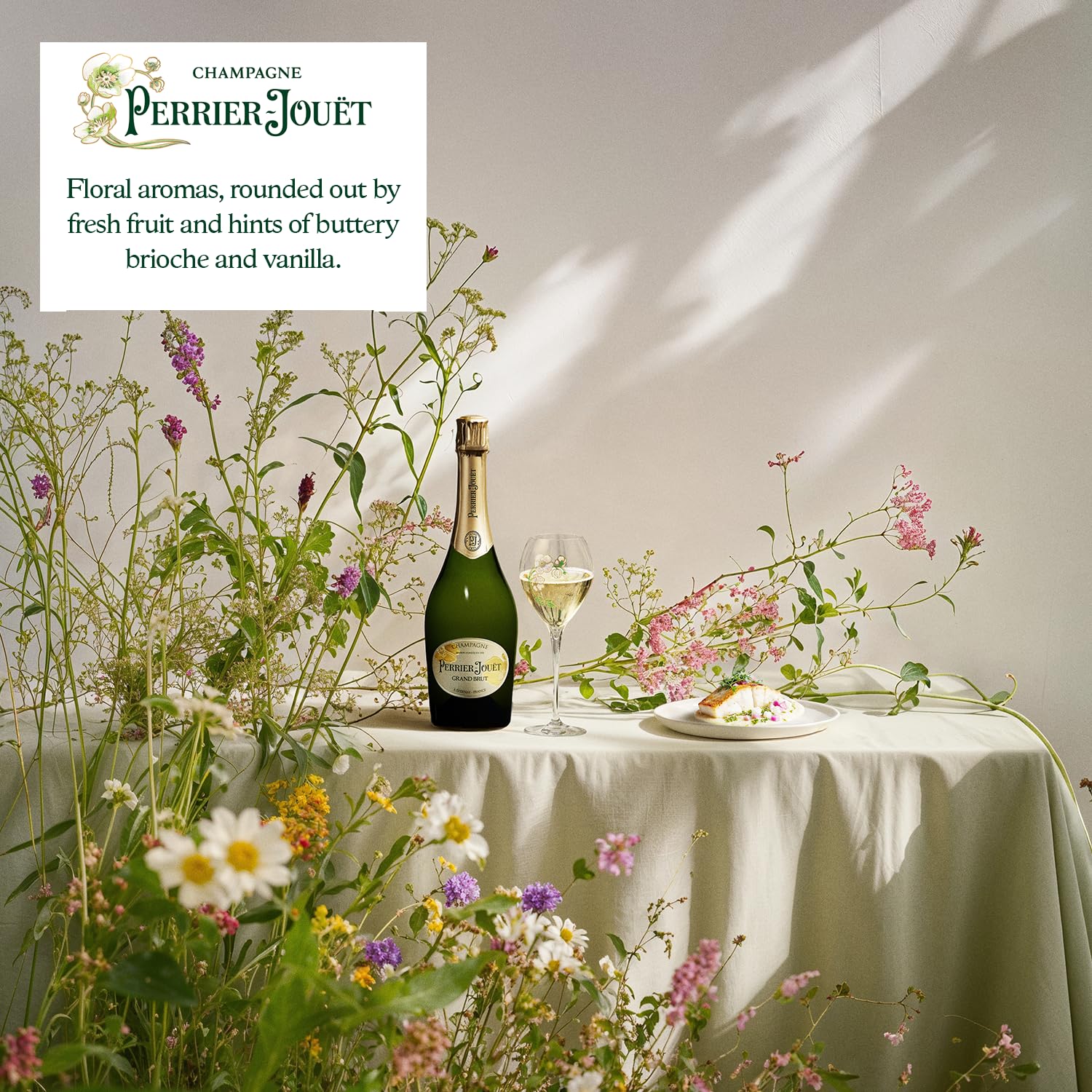Perrier-Jouët - Grand Brut Non Vintage Champagne (750ml) 11