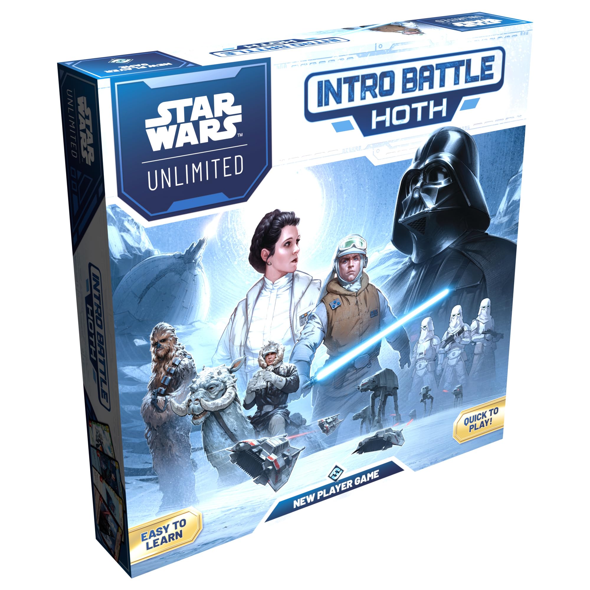 Asmodee | Star Wars Unlimited TCG - Intro Battle Hoth | Trading Card Game S 1