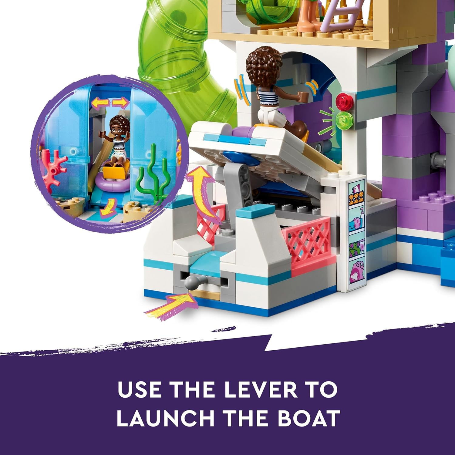 LEGO Friends Heartlake City Water Park Playset - Building Toy for Ages 8+ 7