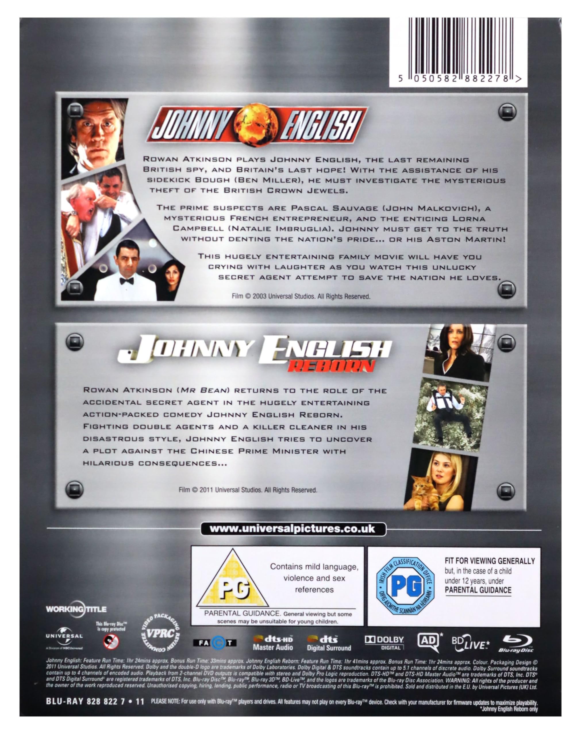 Johnny English / Johnny English Reborn Doppelpack [Blu-ray] 4