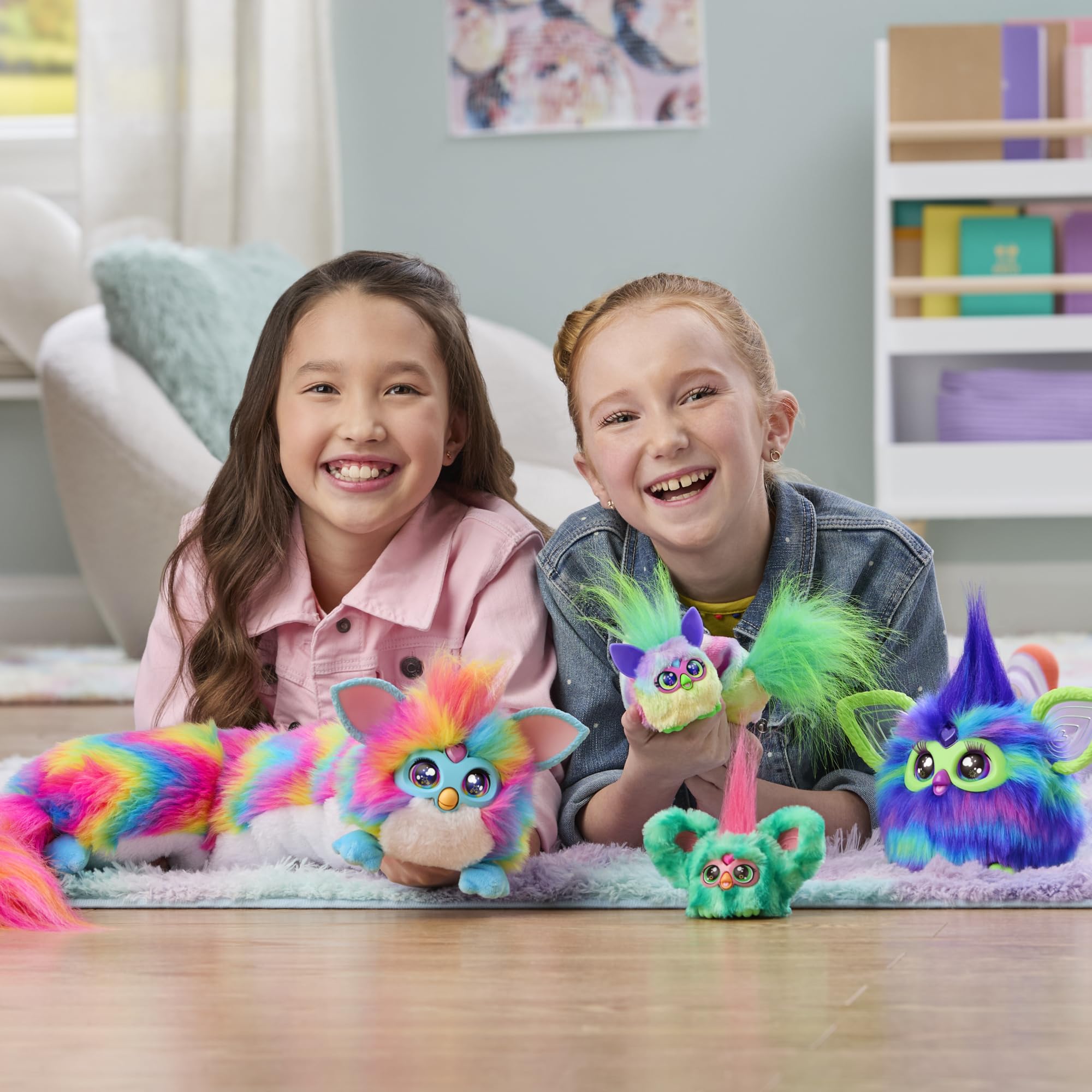 Furby Dis-Co-Dazz DJ Furblet Interactive Plush Toy with Music and Sounds 5