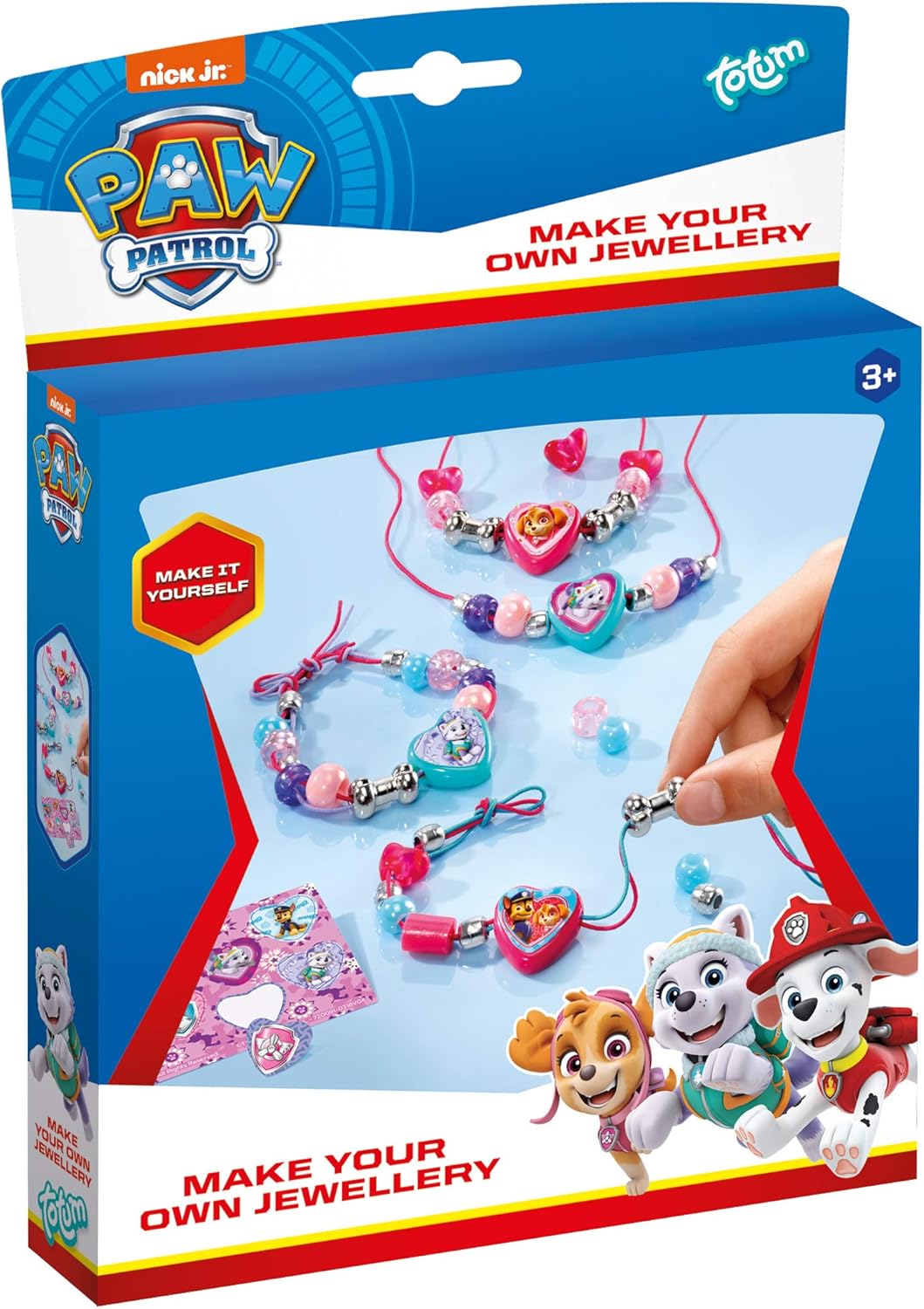 Paw Patrol Jewellery Making Kit - Craft Set for Kids Ages 3-12