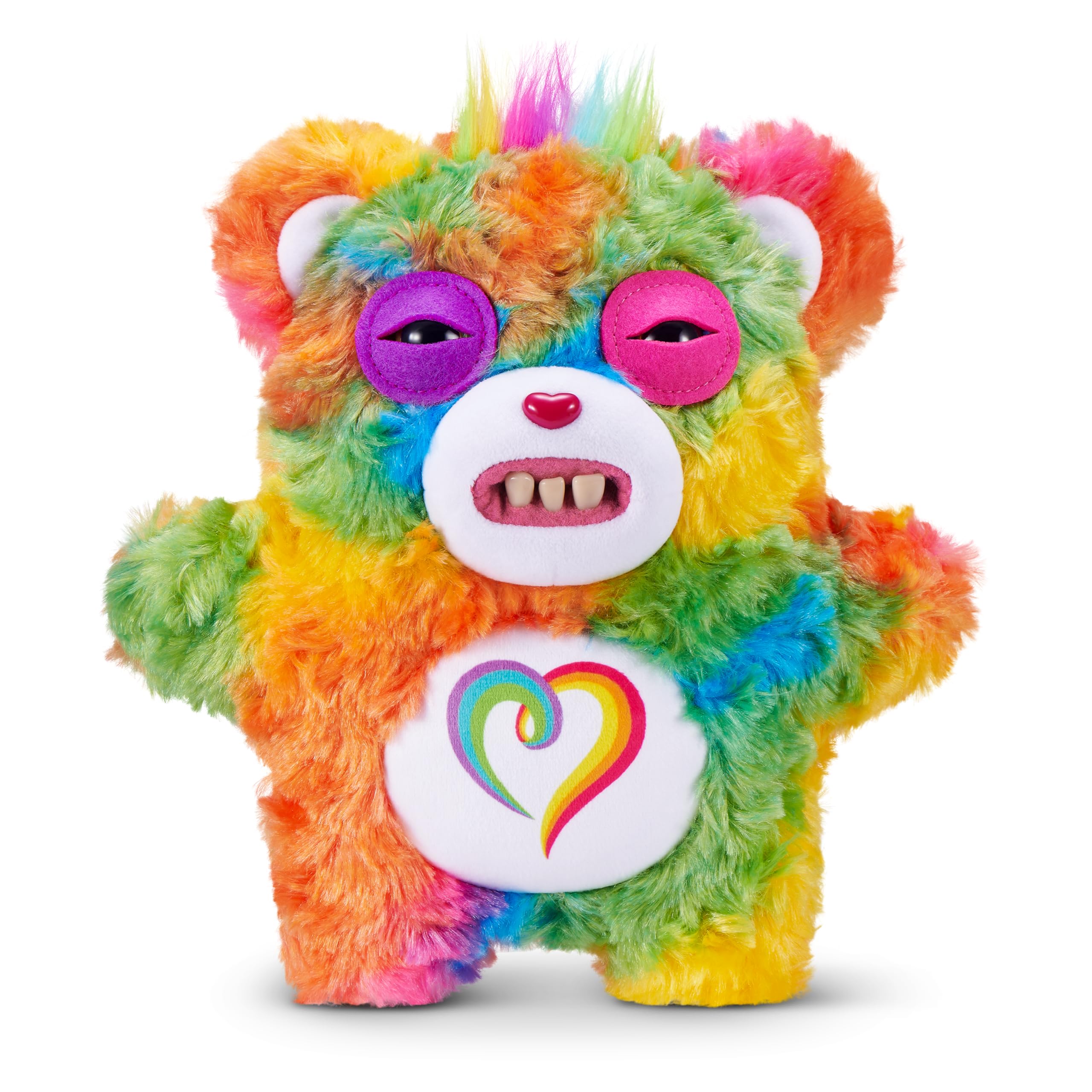 Fuggler Care Bears 9-Inch Plush Toy (Togetherness Bear) by ZURU | Polyester | Ages 4+