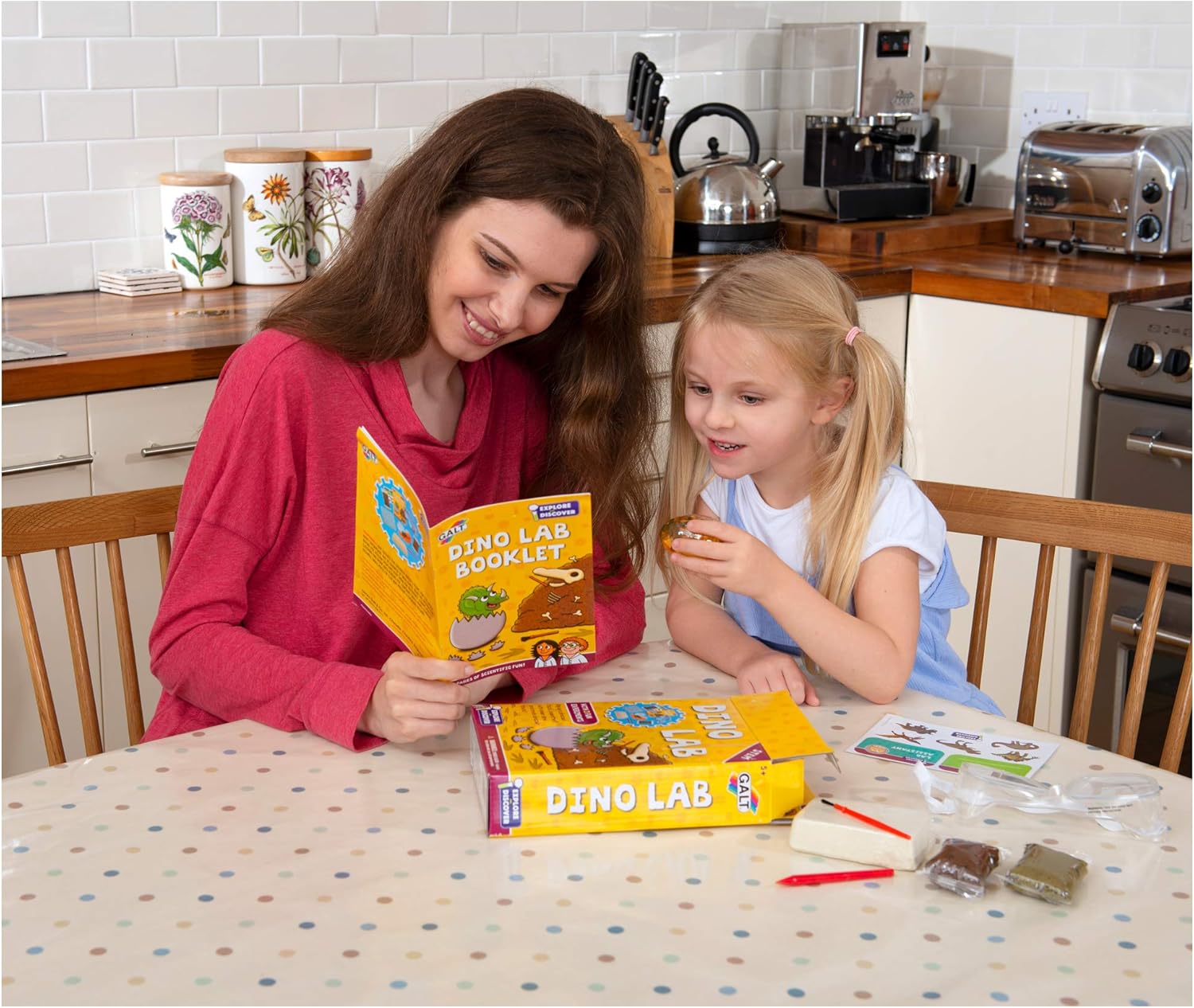 Galt Dino Lab - STEM Science Kit for Kids Ages 5+ 5