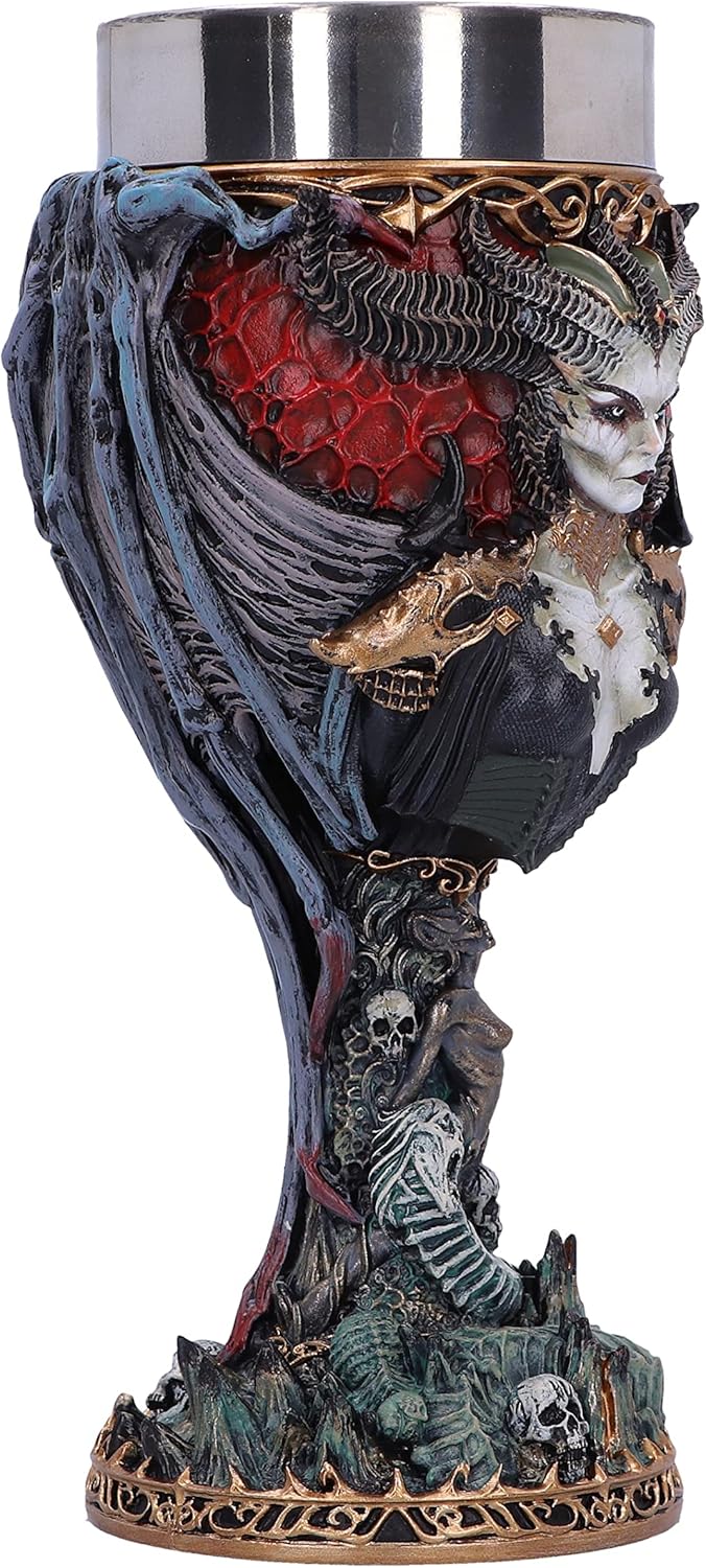 Nemesis Now Diablo IV - Lilith Resin Goblet (B6442X3)