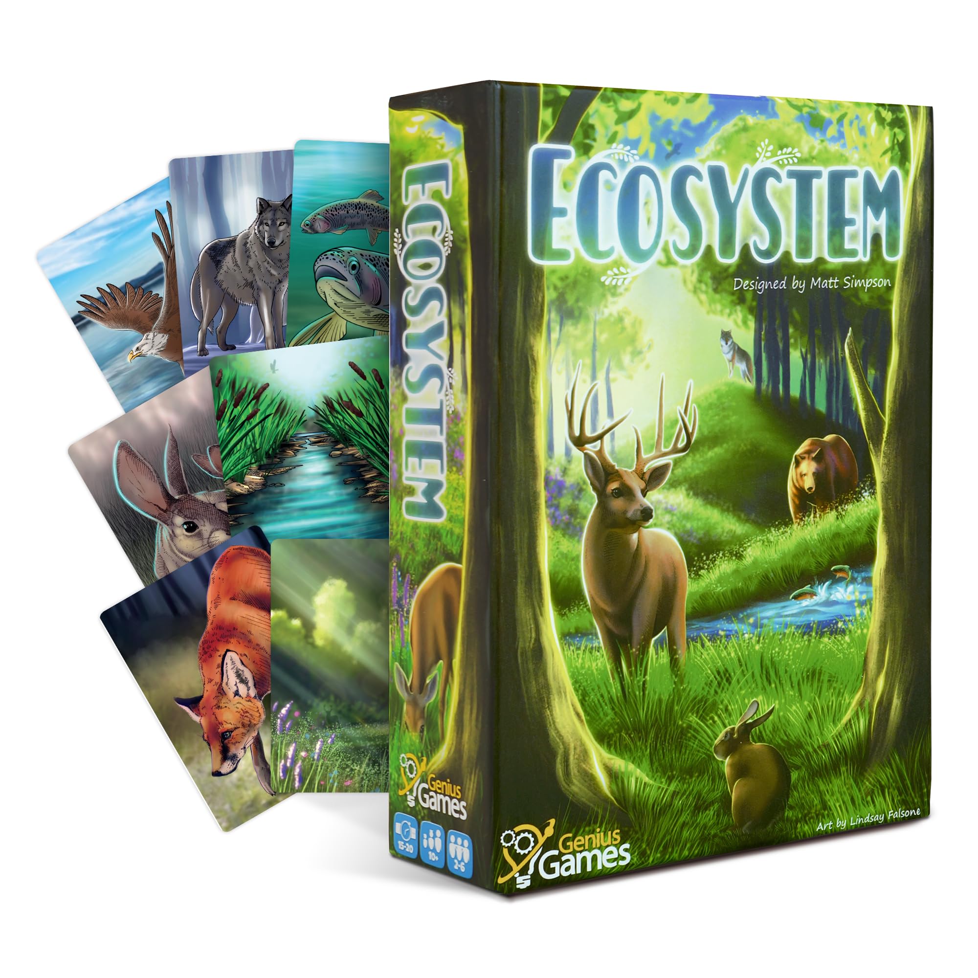 Genius Games Ecosystem Ecology Board Game 9