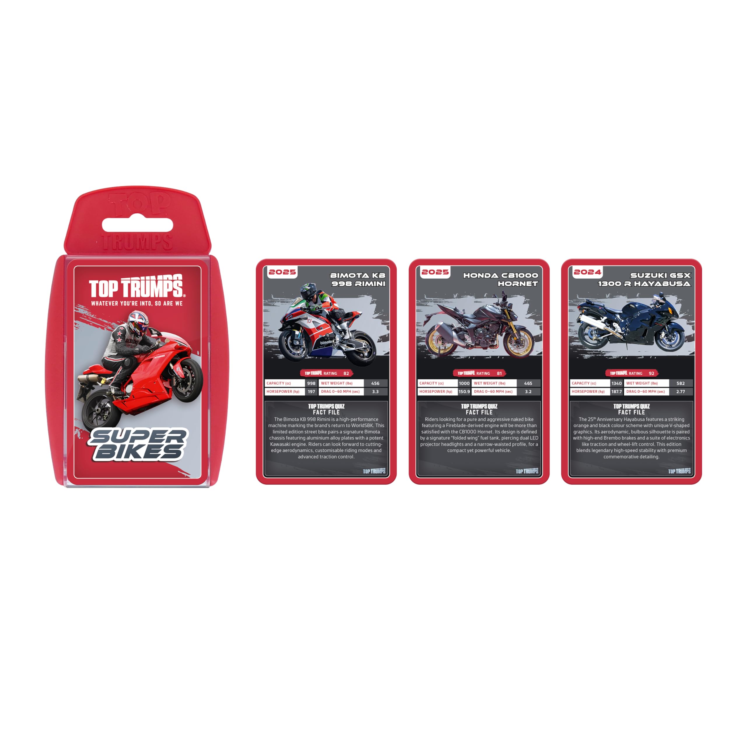 Top Trumps Super Bikes Classics Card Game - Portable | Multicolor | English Language 3