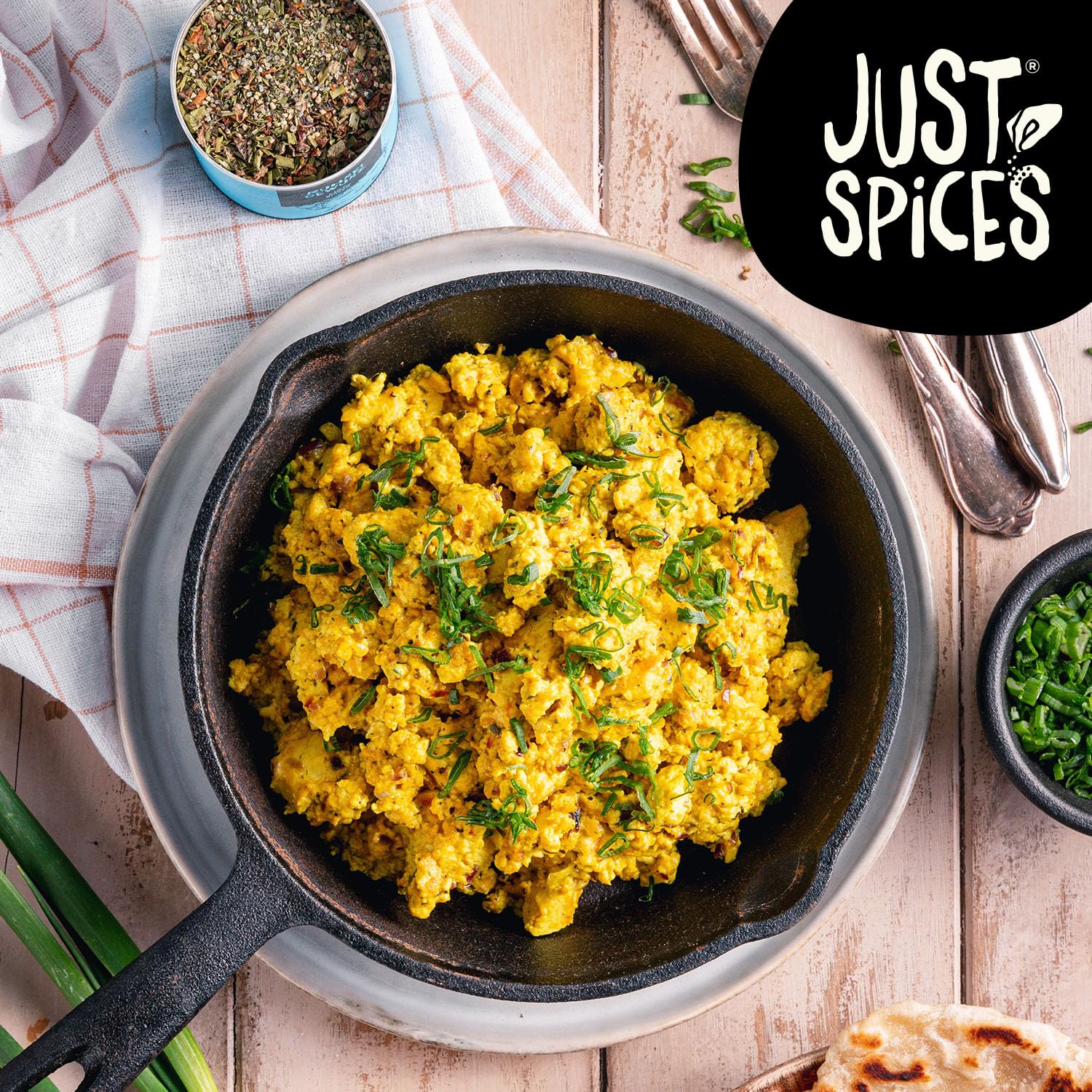 Just Spices Scrambled Egg Seasoning, 47g – Natural Herb & Spice Blend for Eggs and Tofu 6