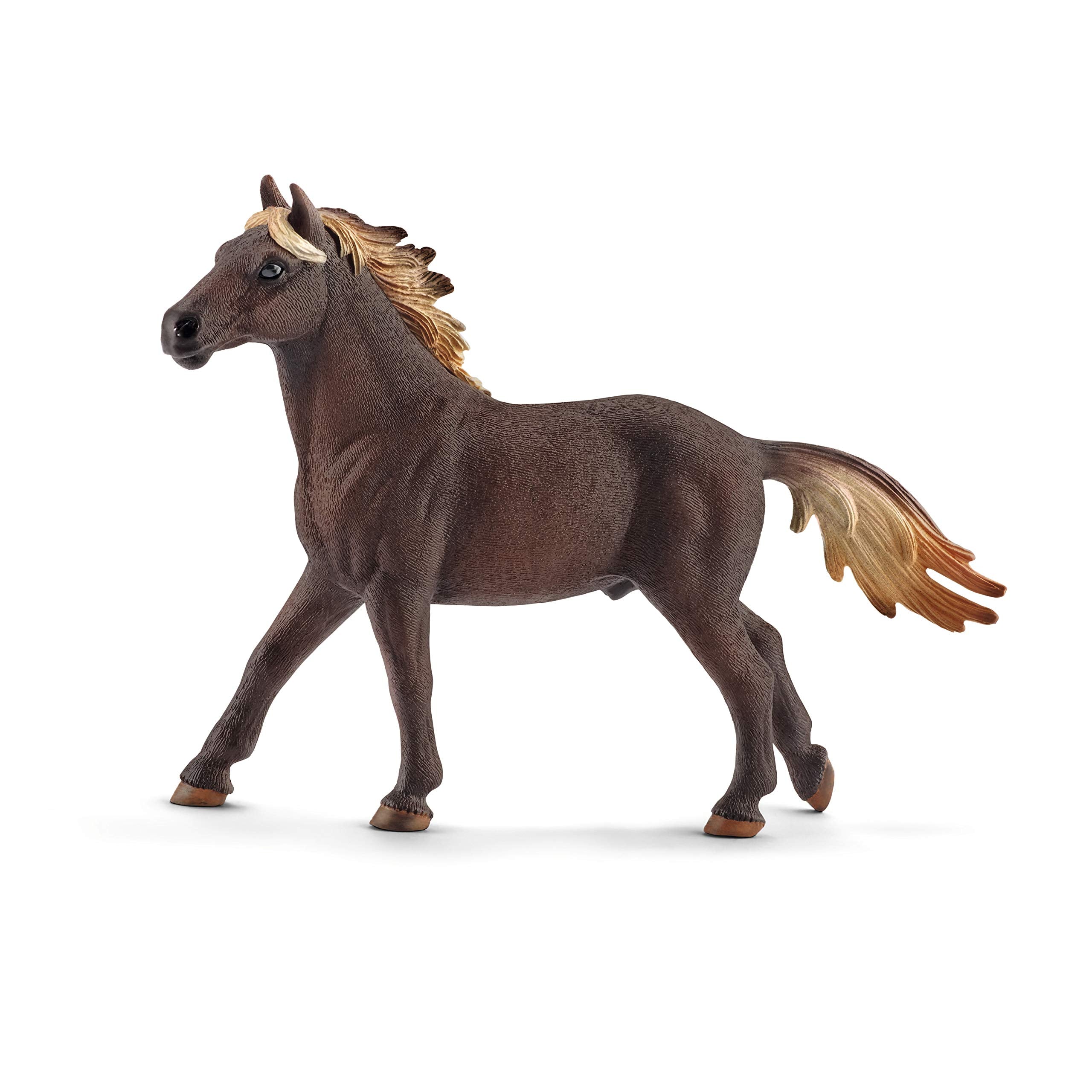 Schleich Farm World Mustang Stallion Toy Figurine 13805 | Ages 3+
