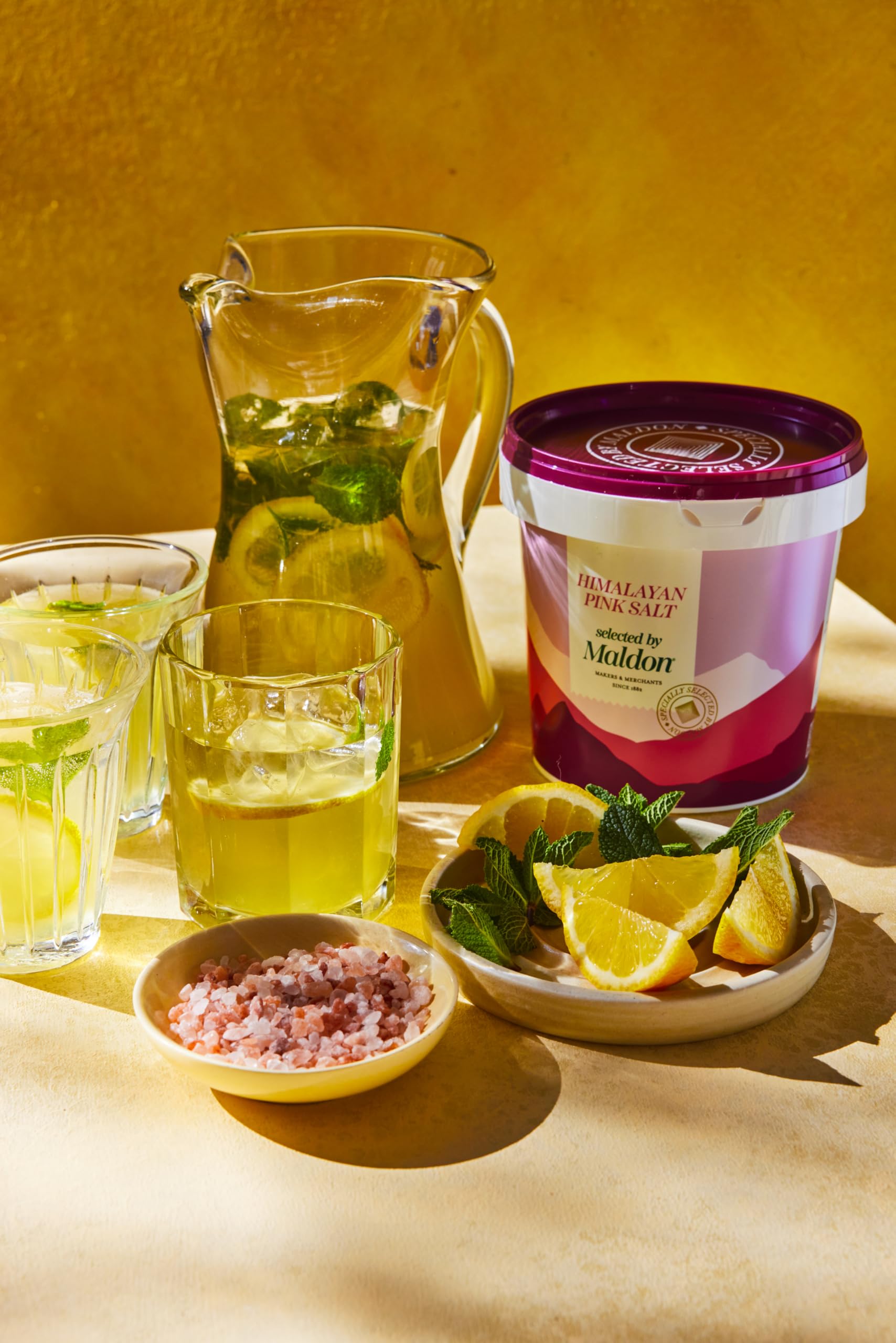 Maldon – Rosa Himalaya-Salz, grobes Steinsalz, 1 kg 4